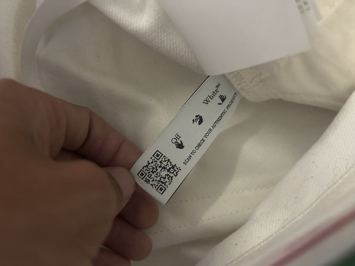 Off-White Off White Denim Shorts in White Size US 30 / EU 46 - 3 Thumbnail
