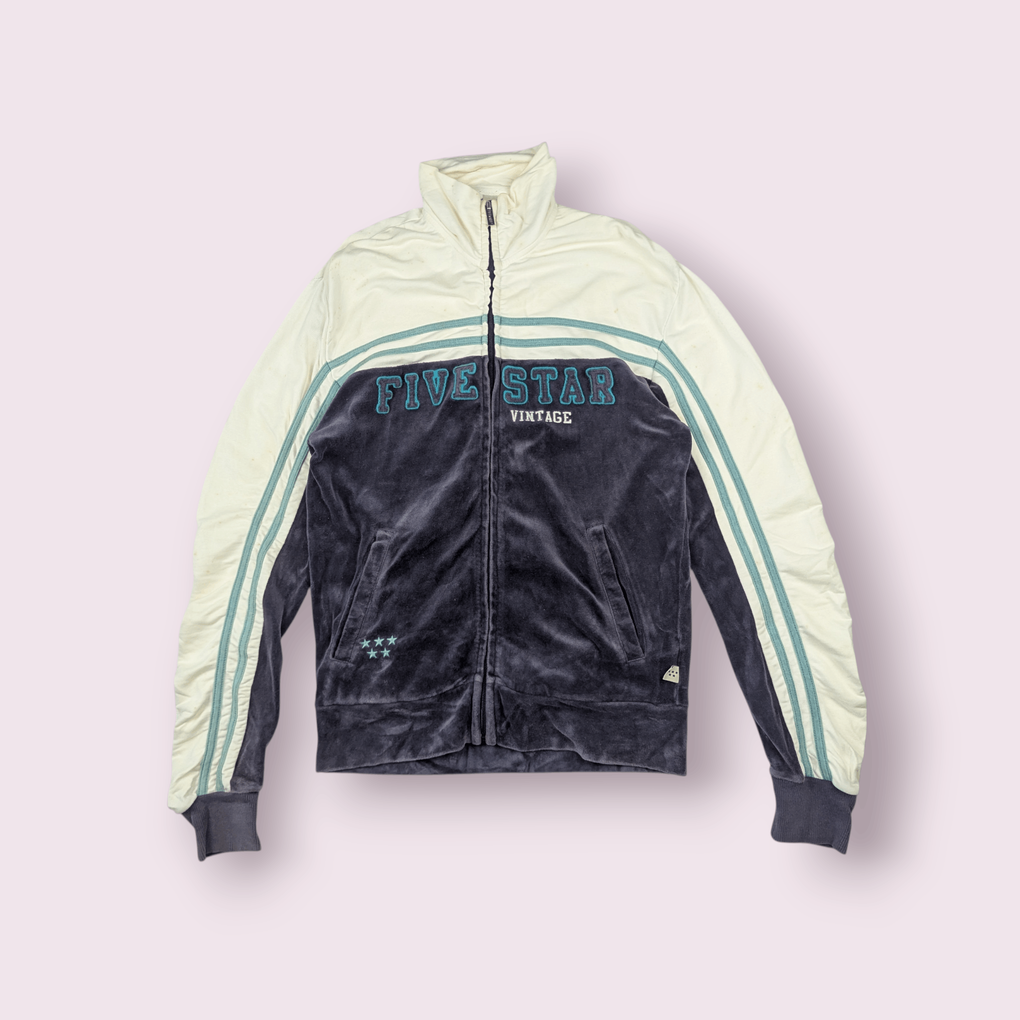 Blue Marlin Vintage BLUE MARLIN Five Star Vintage Velvet Jacket Hip Hop Size US M / EU 48-50 / 2 - 1 Thumbnail