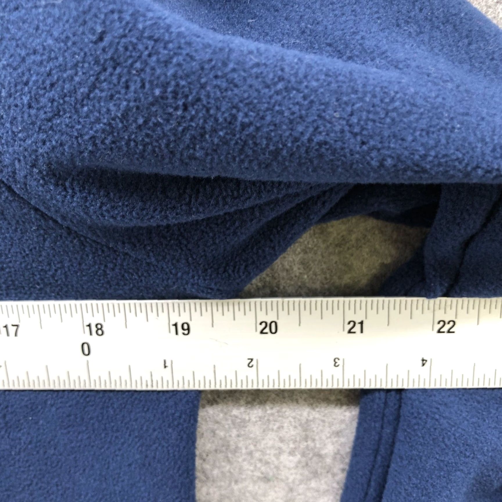 Lands' End Lands' End Fleece Jacket Womens S Dark Blue Mock Neck Lightweight Jacket" Size S / US 4 / IT 40 - 7 Thumbnail