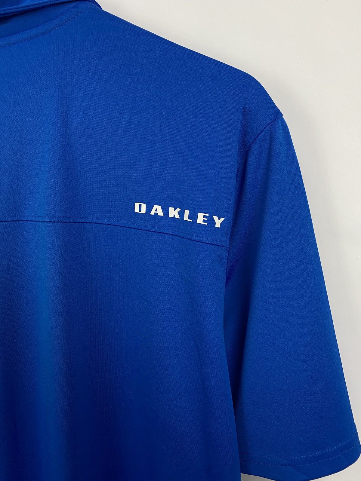 Oakley 🇺🇸 Vintage Oakley Polo T-Shirt Rare Retro Hype Y2K Size US M / EU 48-50 / 2 - 8 Thumbnail
