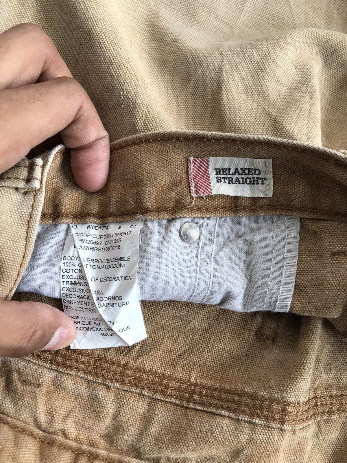 Dickies × Vintage Vintage dickies double knee denim Size US 42 / EU 58 - 4 Thumbnail