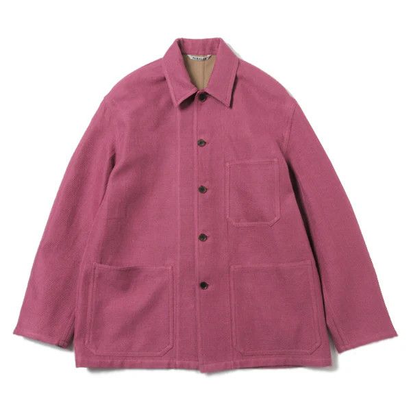 Auralee 5 Linen Cotton Double Face Big Coverall Size US XXL / EU 58 / 5 - 5 Thumbnail