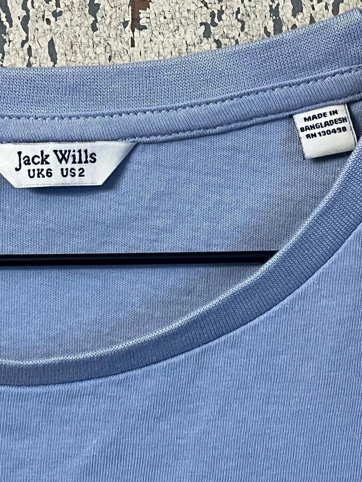 Jack Wills Jack Wills Womens crewneck tee tshirt, size 2 XS, light blue Size XS / US 0-2 / IT 36-38 - 2 Thumbnail
