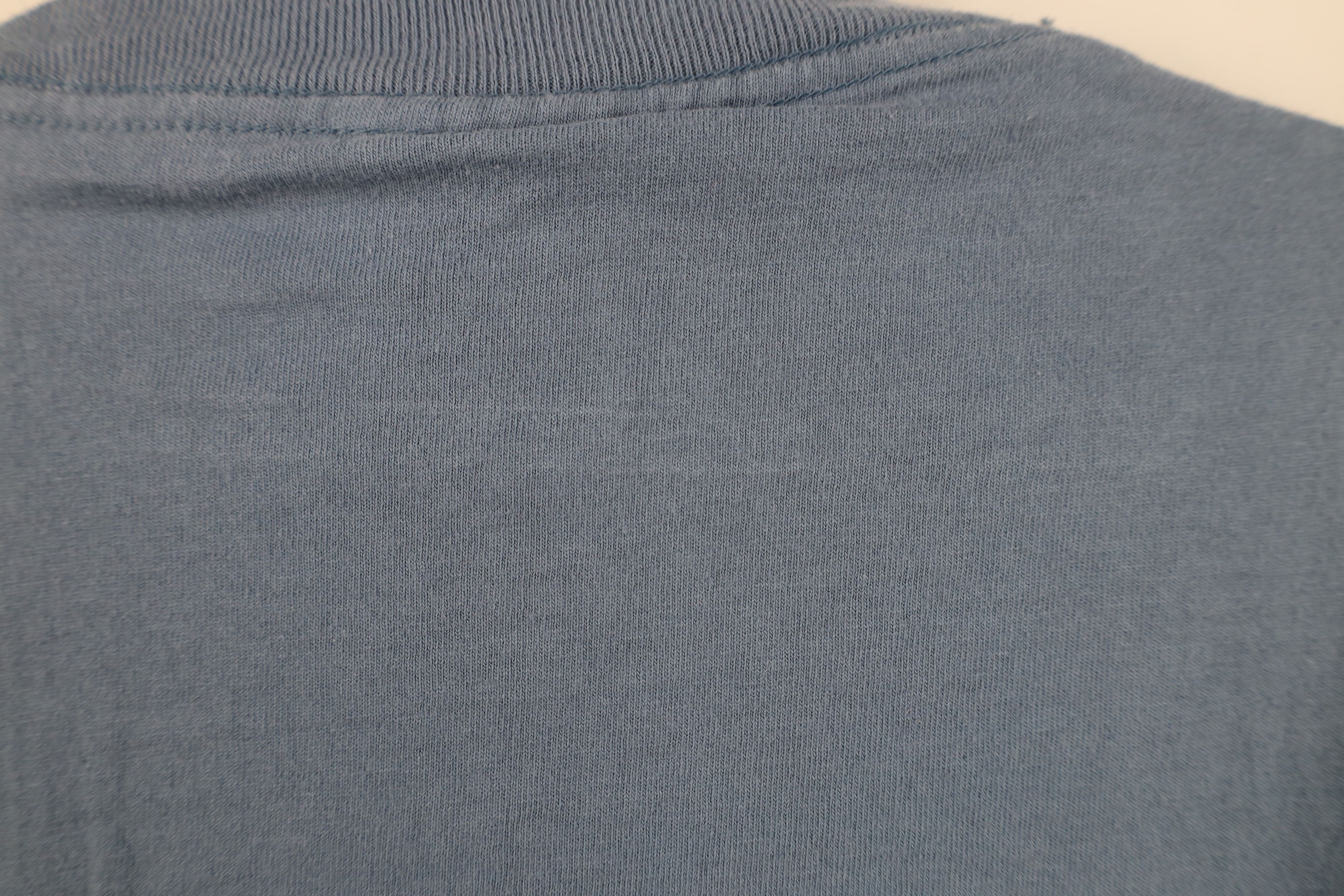 Vintage Vintage 90s Y2K Streetwear Long Sleeve T-Shirt Cotton Blue Size US XXL / EU 58 / 5 - 9 Thumbnail
