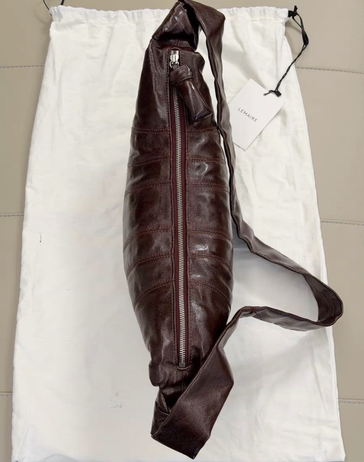 Lemaire Lemaire Croissant Bag KKKK9 Size ONE SIZE - 5 Thumbnail
