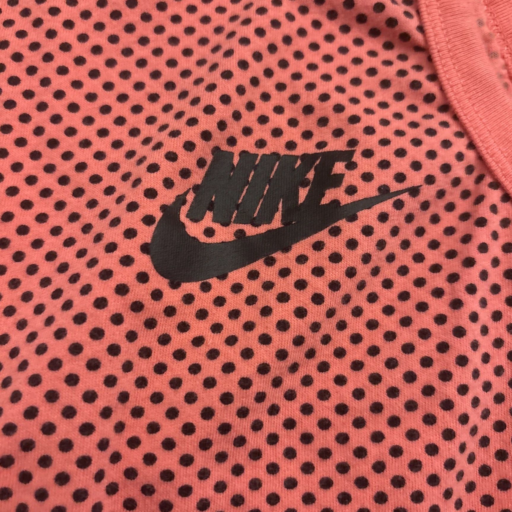 Nike Nike Pink Polka Dot Tank Top Size M Women Summer Gym Activewear Size M / US 6-8 / IT 42-44 - 2 Thumbnail