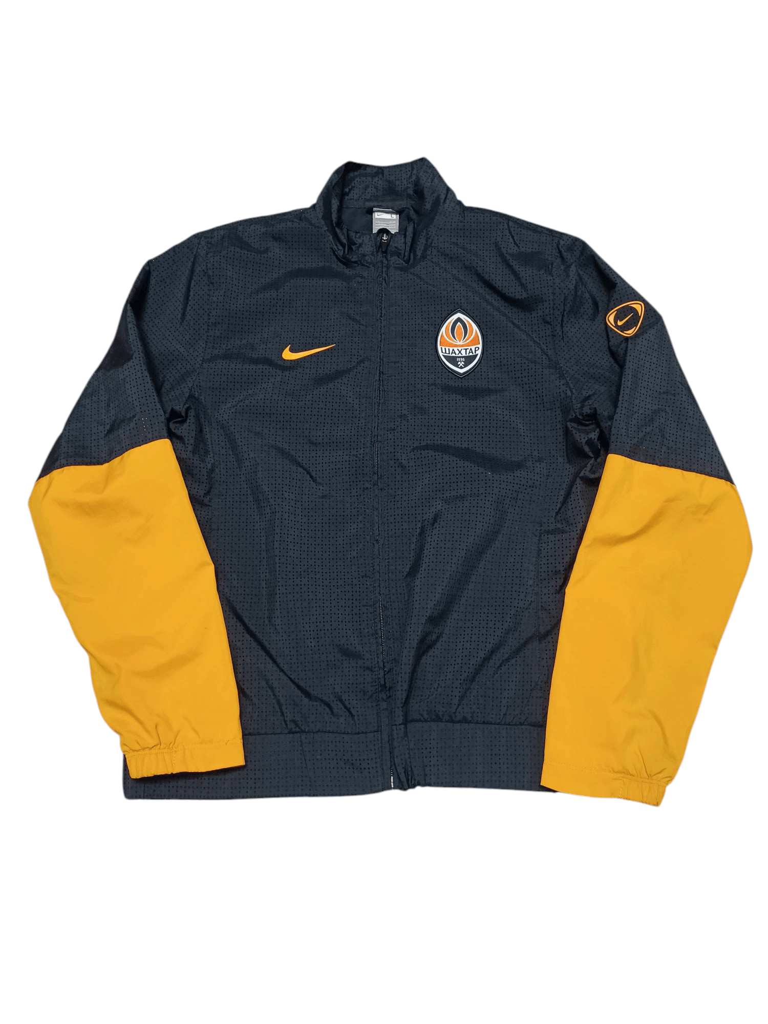 Nike SHAKHTAR DONETSK NIKE VINTAGE NYLON 2009 TRACK JACKET DRILL Size US L / EU 52-54 / 3 - 1 Thumbnail