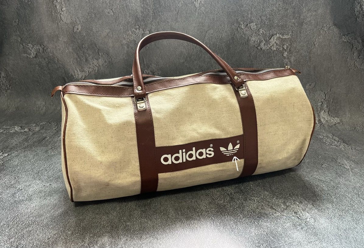 Adidas RARE Vintage 80s Adidas Travel Bag Size ONE SIZE - 2 Thumbnail