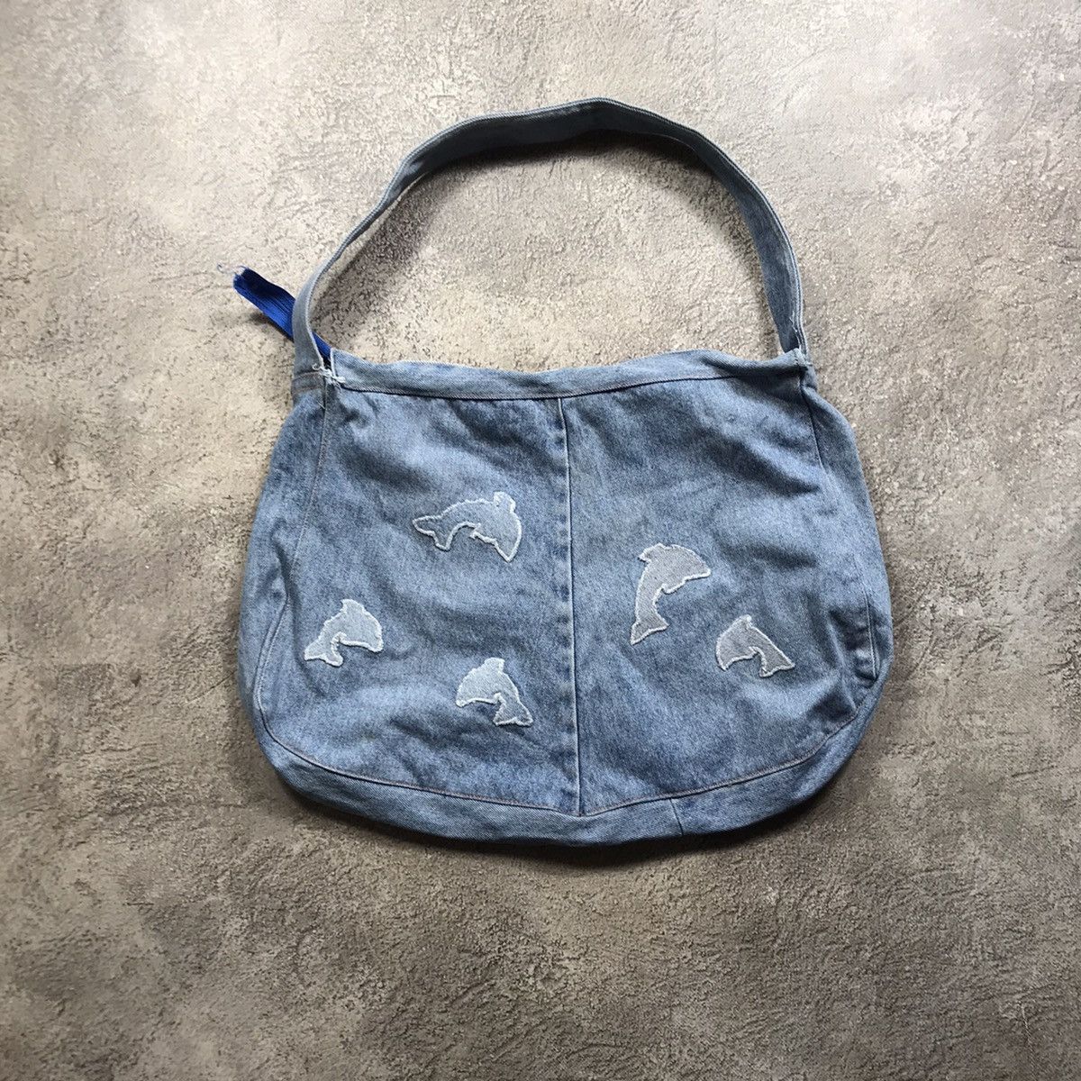 Vintage Vintage Levi's Y2K Upcycled Denim Shoulder Bag Streetwear OS Size ONE SIZE - 4 Thumbnail
