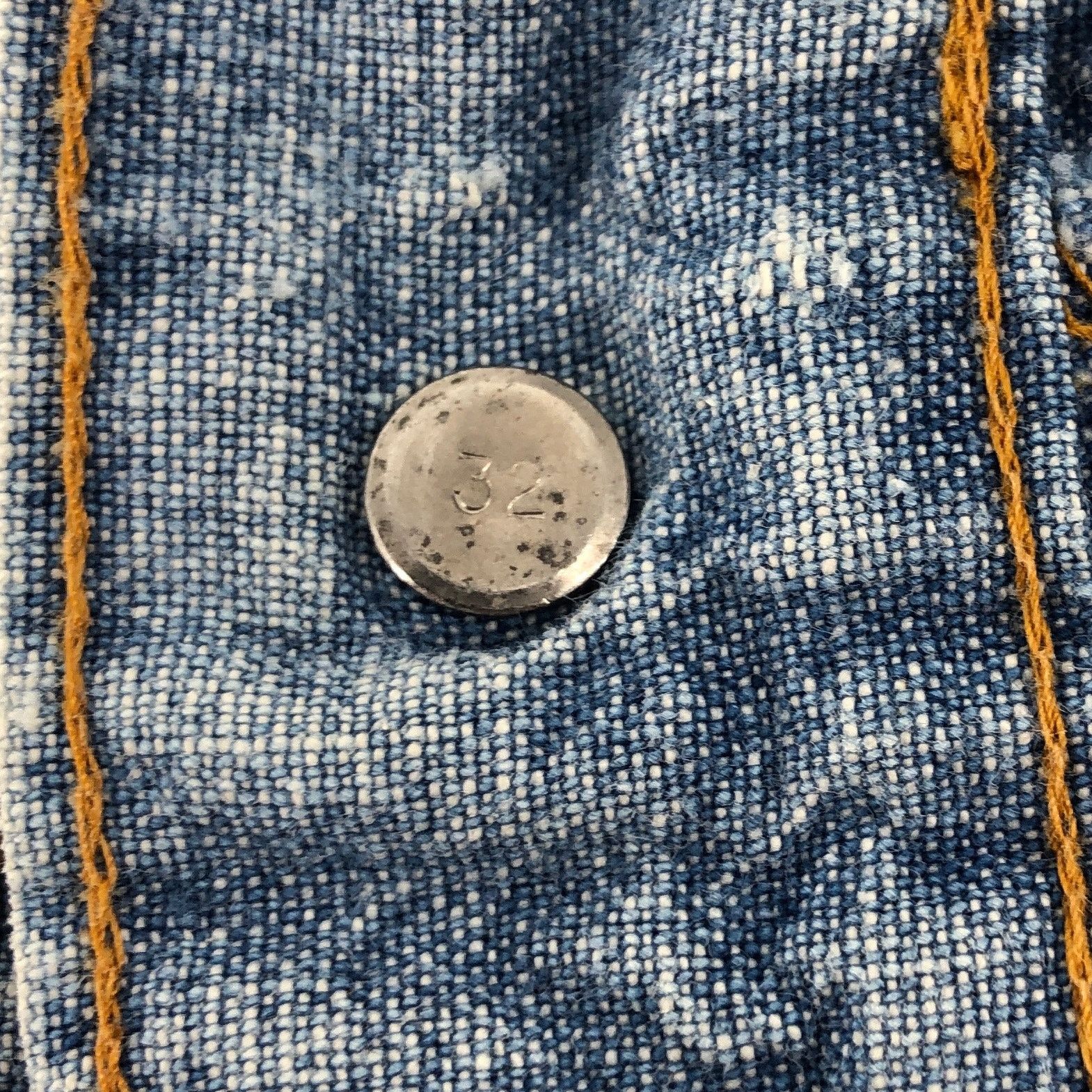 Levi's × Vintage 70s Levis flare leg jeans 1970s vintage Size 32" / US 10 / IT 46 - 6 Thumbnail
