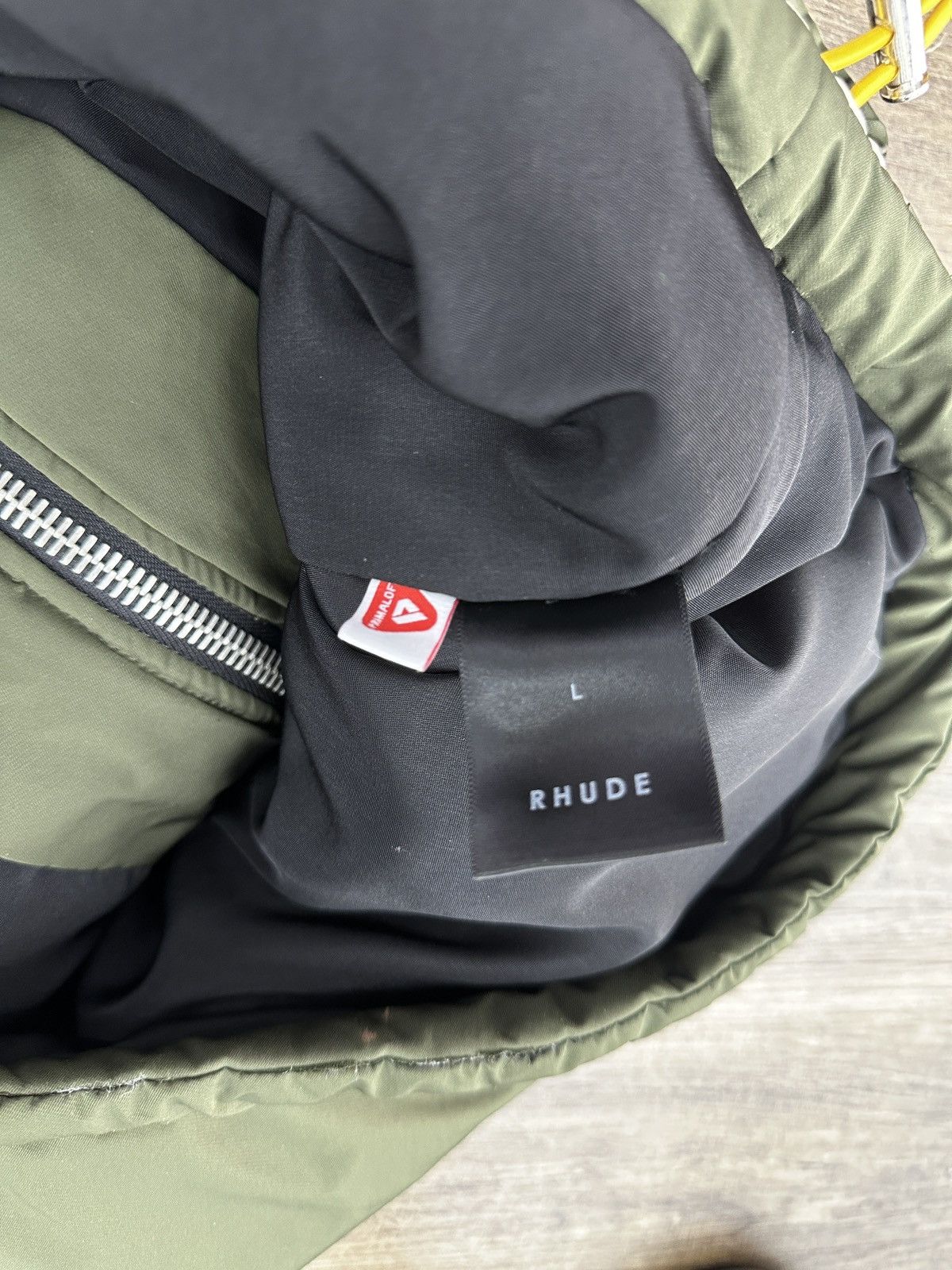 Rhude Rhude Zip Up Vest Size US L / EU 52-54 / 3 - 4 Thumbnail