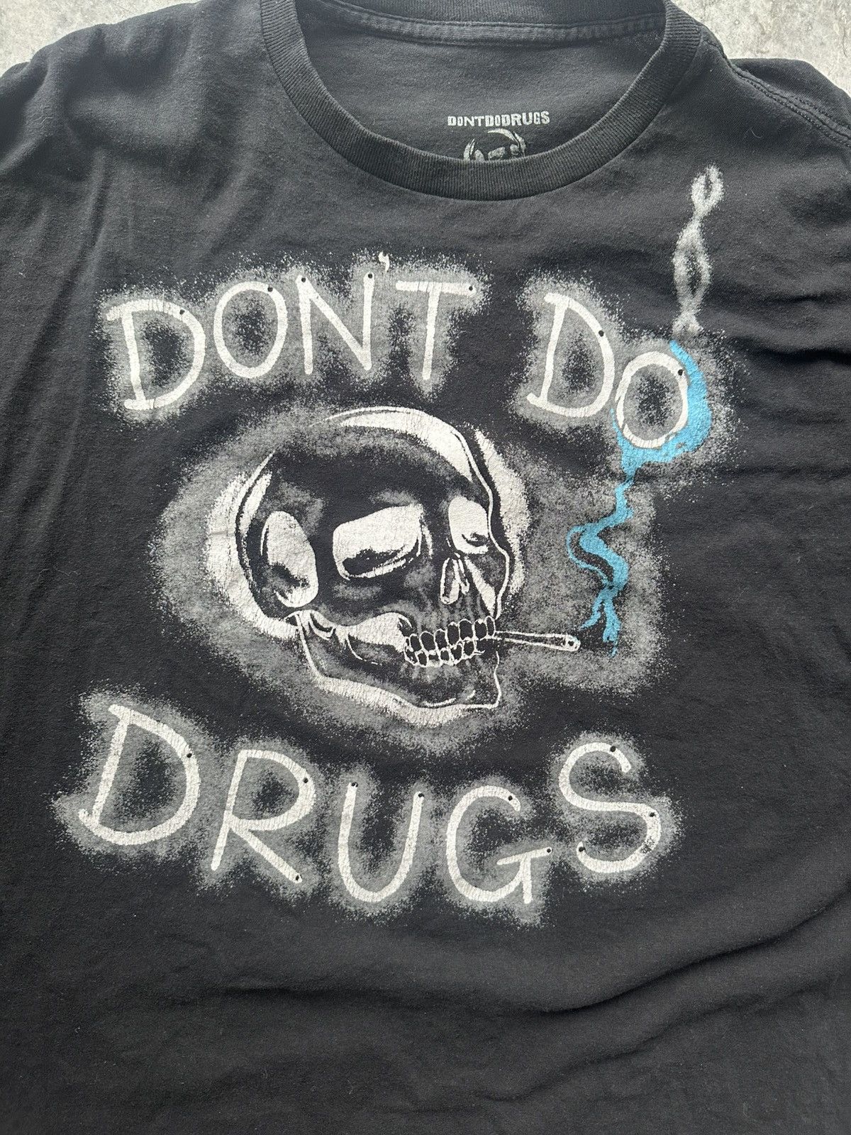 Goth Money Levi Catter DONTDODRUGS Black Wing TEE Size US XL / EU 56 / 4 - 1 Thumbnail