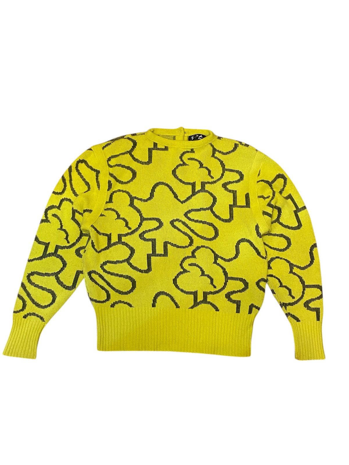 Thierry Mugler Vintage 80s Thierry Mugler Knit Mohair Sweater Size ONE SIZE - 1 Thumbnail