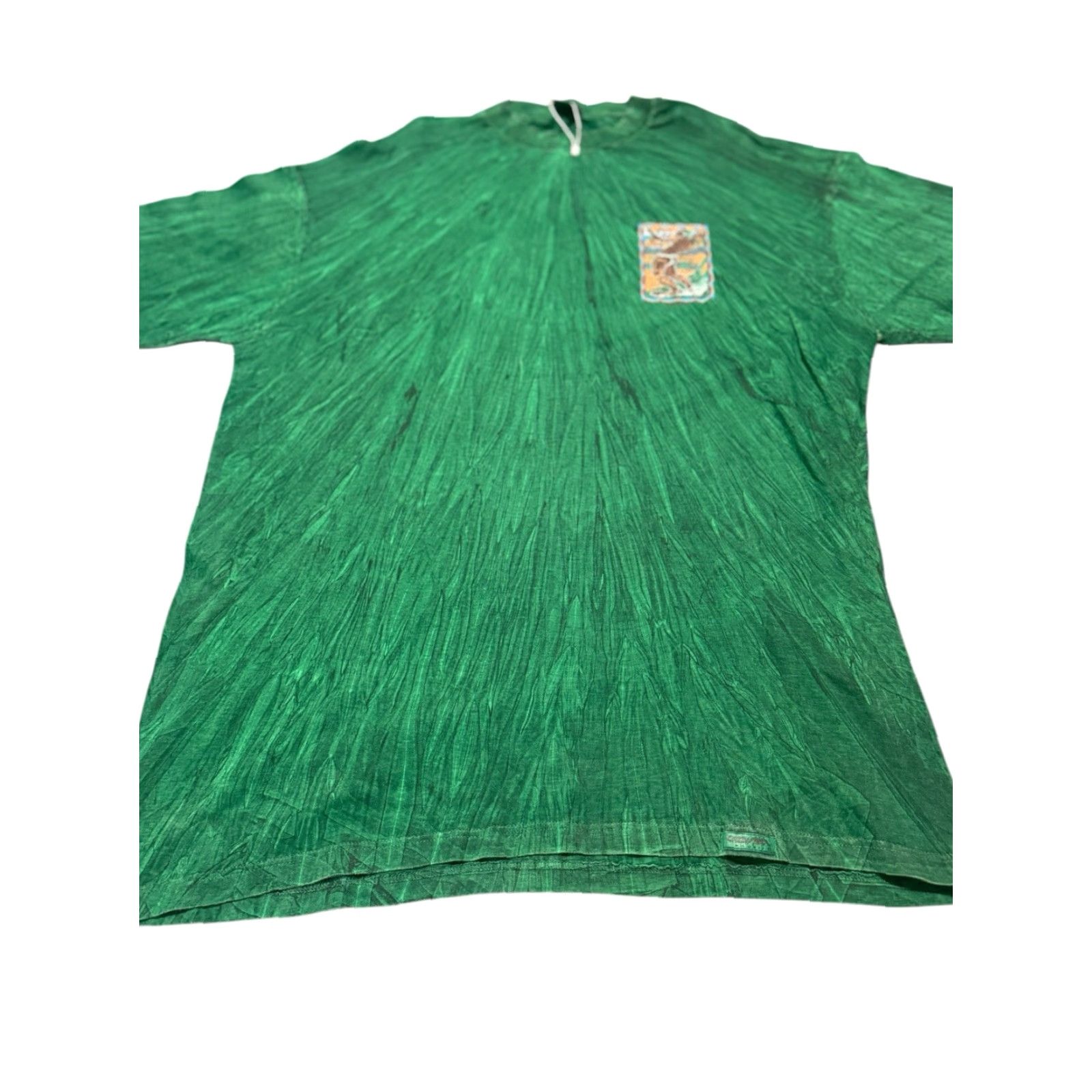 Vintage VINTAGE Crazy Shirts Hawaii Tie Dye T-Shirt Men XL Made In USA Shirt Mens Green USA Tie Dye Graphic Print 1990s Size US XL / EU 56 / 4 - 2 Thumbnail