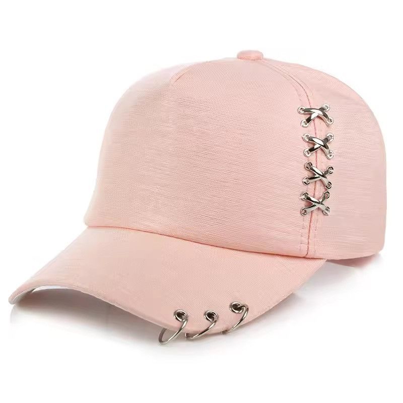 Japanese Brand Pink Baseball Cap Size ONE SIZE - 1 Thumbnail