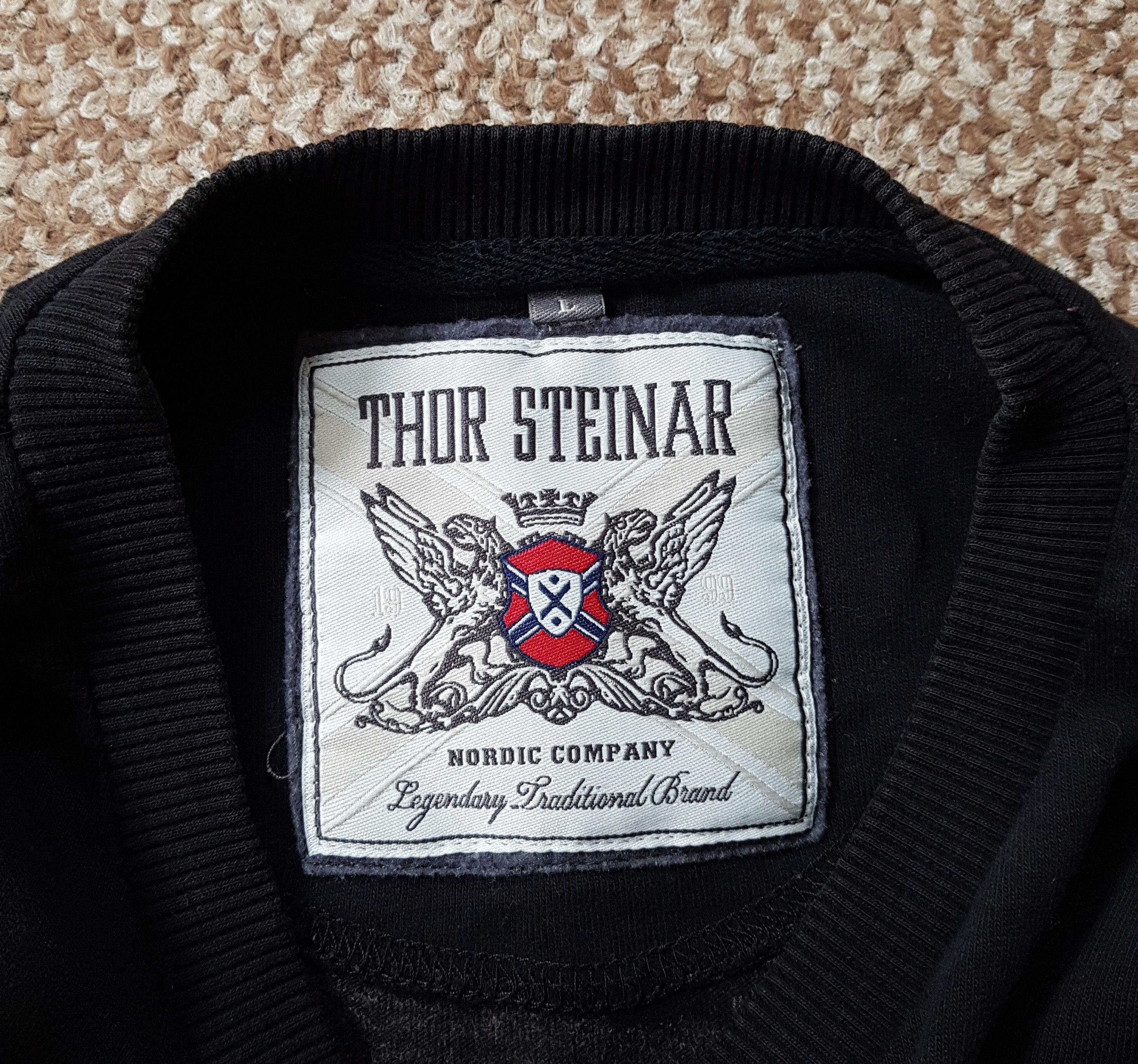 Other Thor Steinar Printed Long Sleeve Pullover Shirt sz L Size US L / EU 52-54 / 3 - 7 Thumbnail
