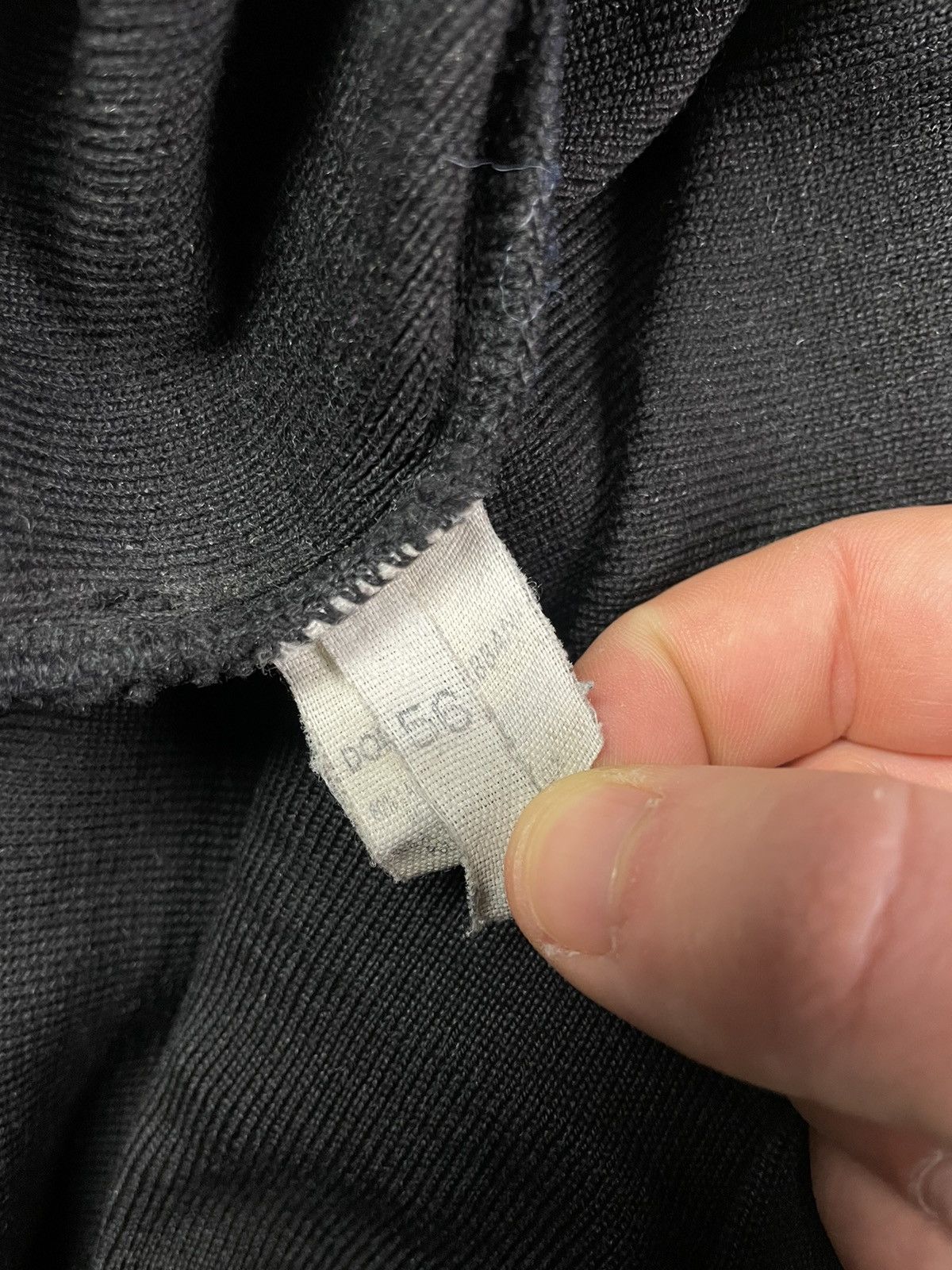 Dolce & Gabbana × Vintage Vintage 90s Dolce Gabbana Quarter 1/3 zip Wool Sweater Size US XL / EU 56 / 4 - 4 Thumbnail