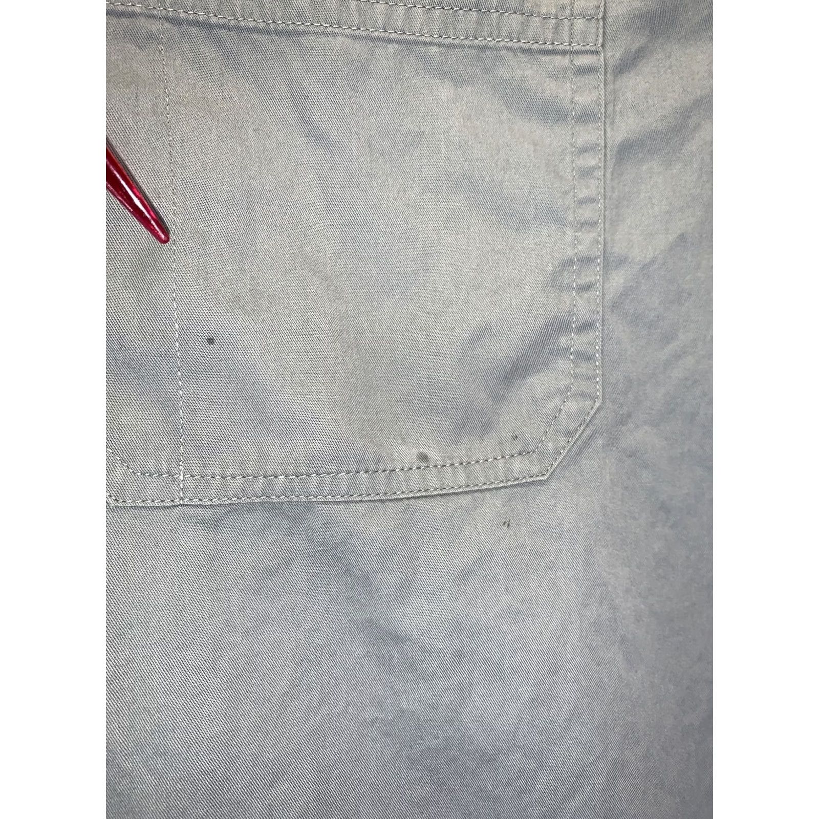 Eddie Bauer VINTAGE? No -> Eddie Bauer Men’s Button-Up Shirt L Blue Long Sleeve Solid Casual Travel Size US L / EU 52-54 / 3 - 5 Thumbnail