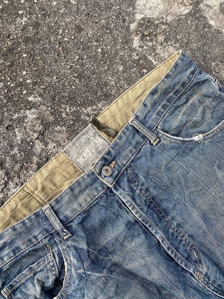 Stussy × Vintage Vintage jeans stussy workwear 90s Size US 36 / EU 52 - 8 Thumbnail
