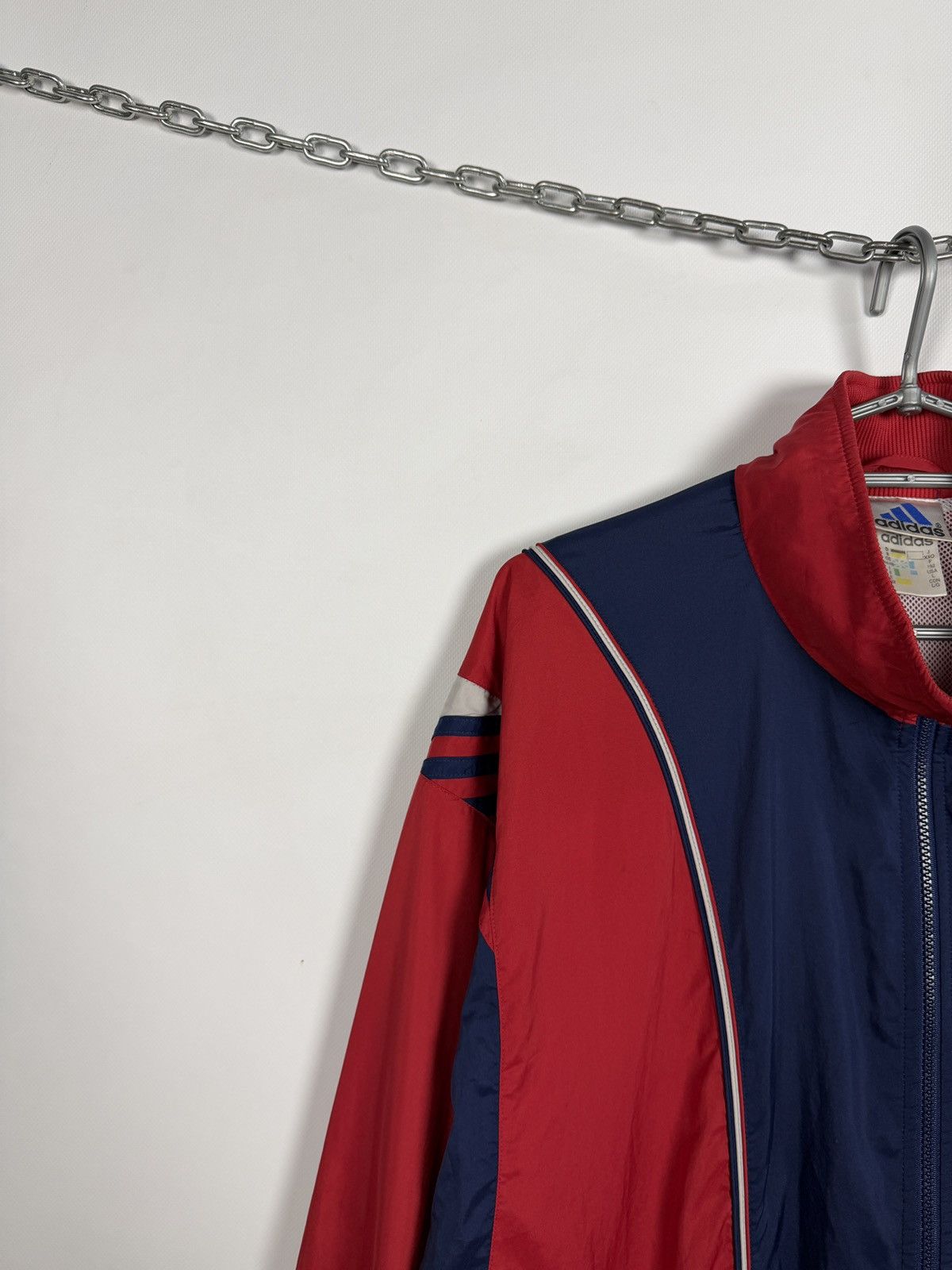 Adidas Men’s Adidas Vintage Full Zip Track Jacket Retro 90s Size L Size US L / EU 52-54 / 3 - 3 Thumbnail