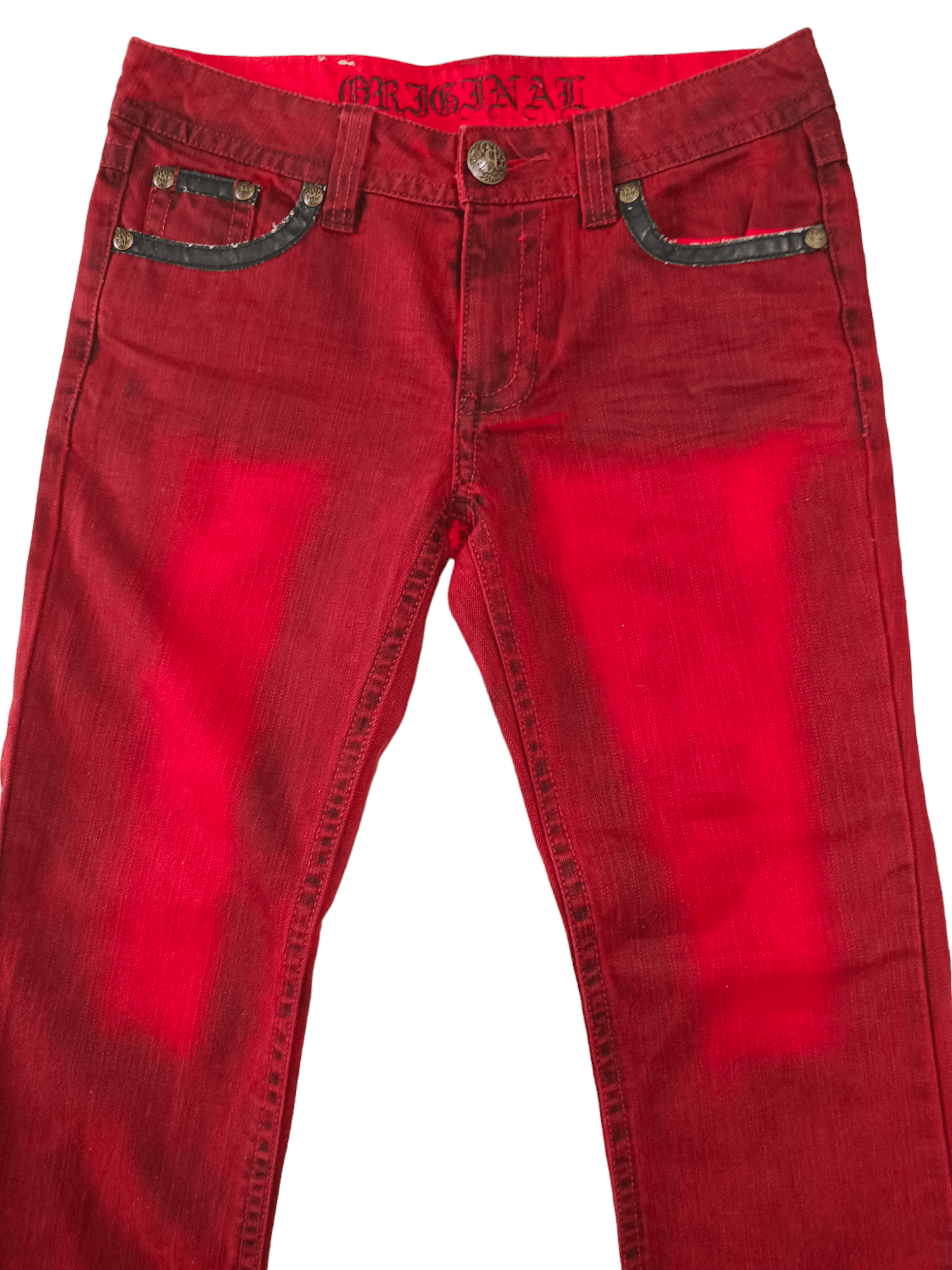 Japanese Brand 🔥Hot🔥Seditionaries Original Punk Flare Jeans Size US 30 / EU 46 - 4 Thumbnail