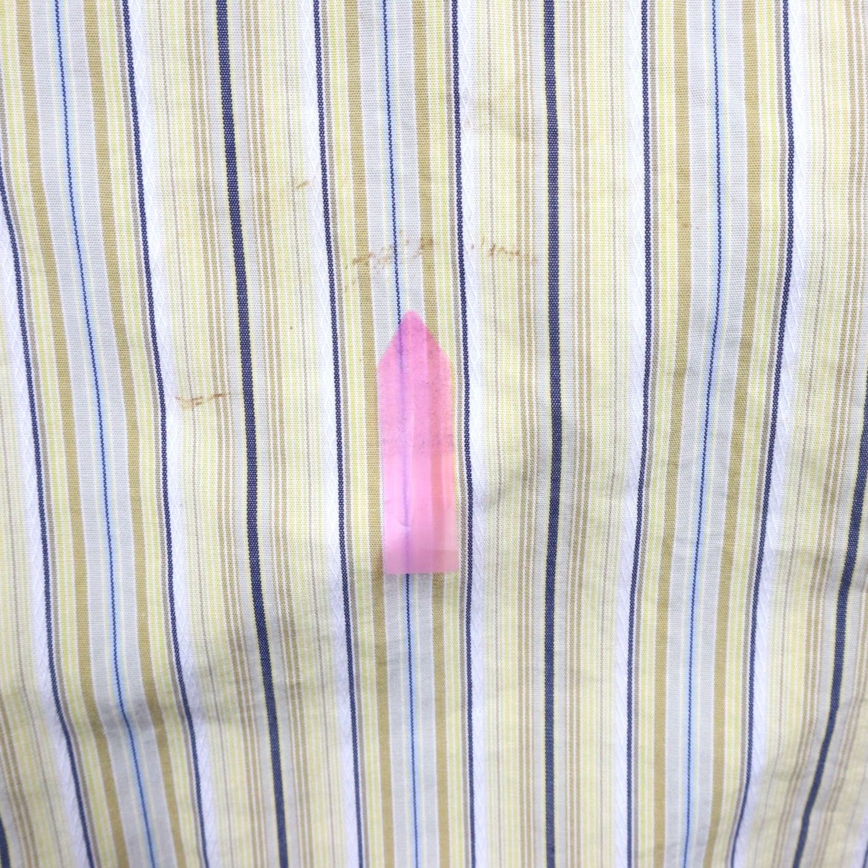Vintage Kenneth Gordon Sport Shirt Mens XL Pocket Button Up Yellow Striped Long Sleeve Size US XL / EU 56 / 4 - 4 Thumbnail