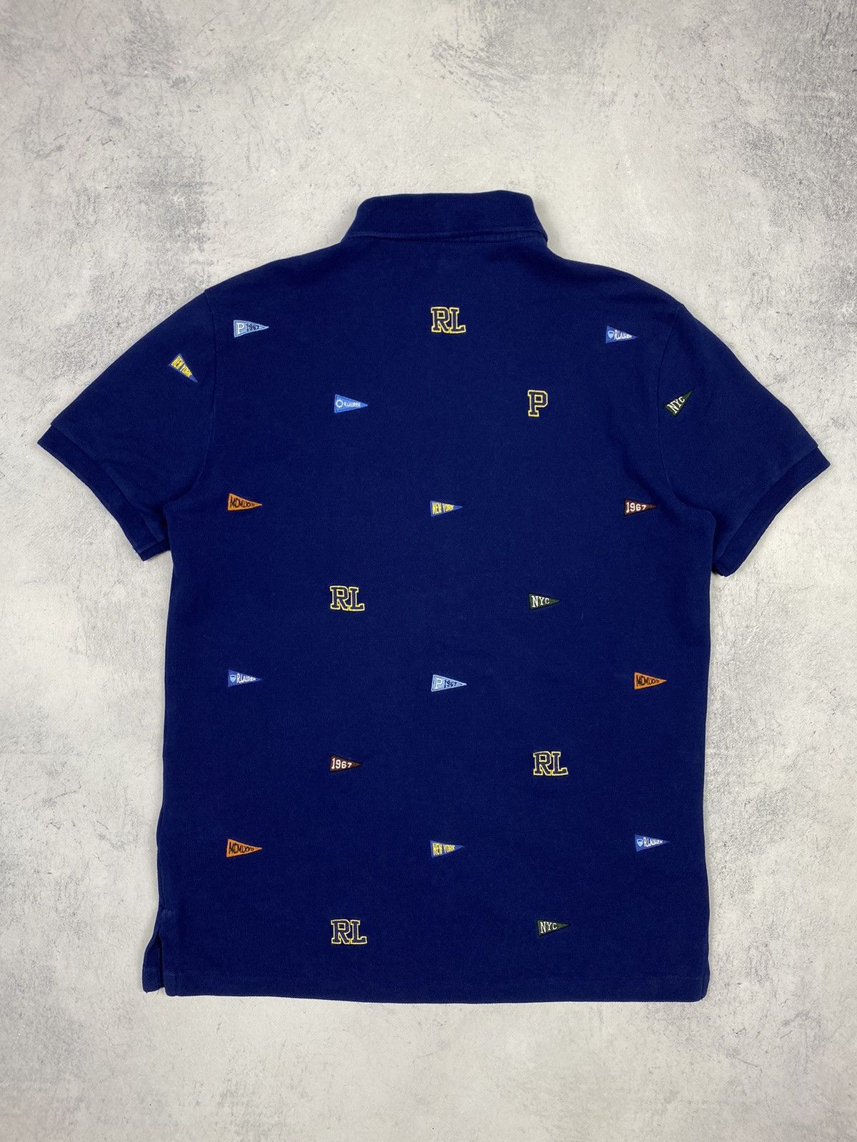 Polo Ralph Lauren Polo Ralph Lauren Designer Monogram Logo T Shirt Size US S / EU 44-46 / 1 - 11 Thumbnail