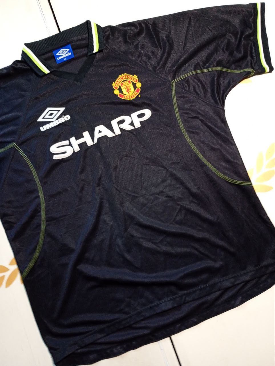 Umbro Umbro Manchester United Third Jersey 1998-1999 Size US XXL / EU 58 / 5 - 8 Thumbnail
