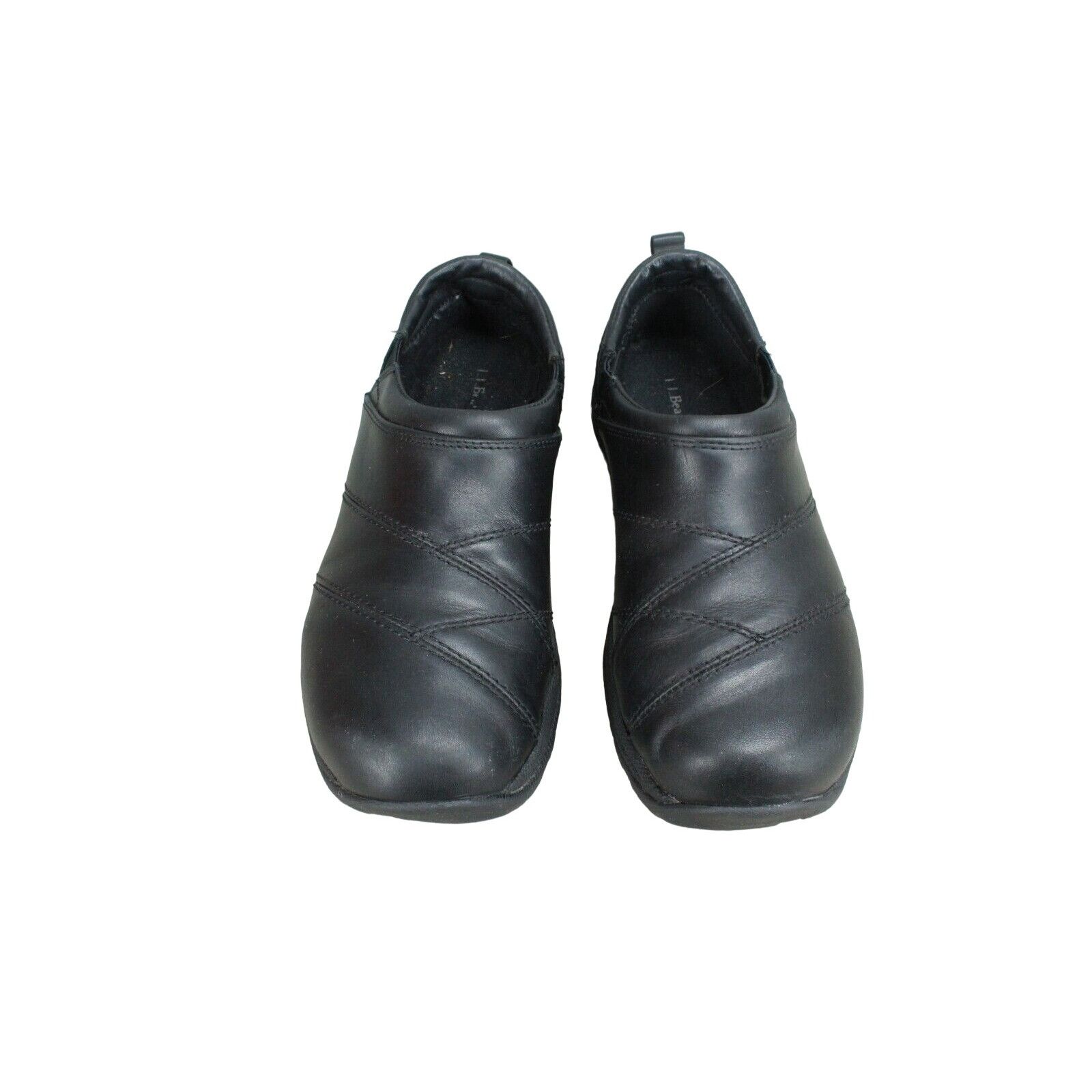Leather LL Bean Womens Slip-on Comfort Mocs Casual Shoes Size US 7.5 / IT 37.5 - 1 Thumbnail