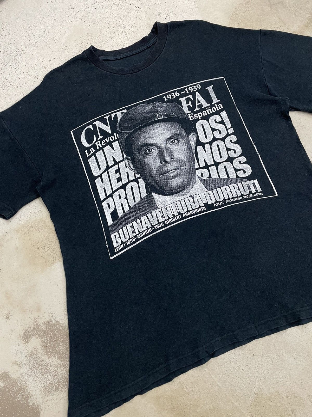 Vintage La Revolución España 1936-1939 Campaign Shirt Size US XL / EU 56 / 4 - 4 Thumbnail