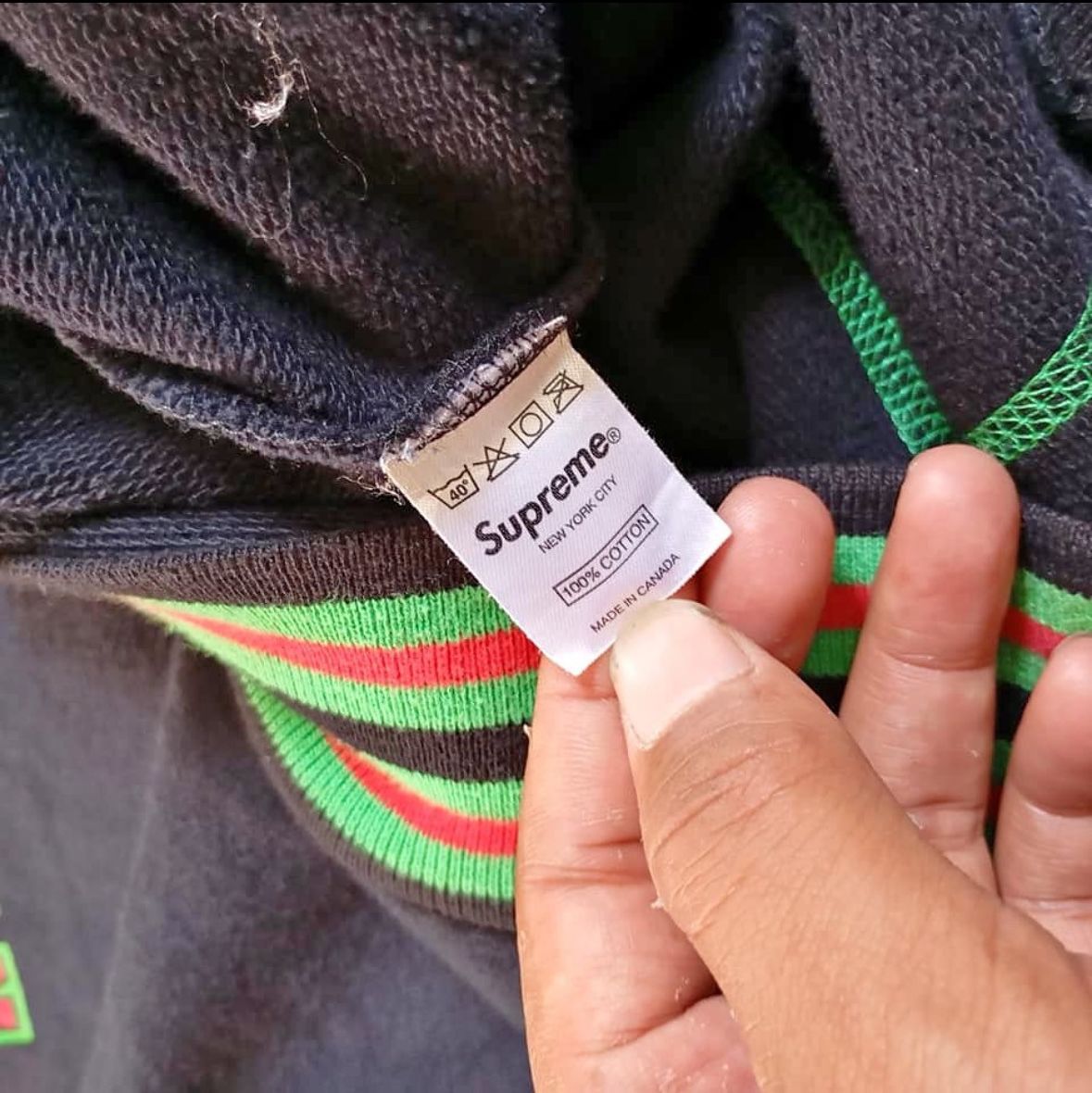 Supreme Supreme Collage Hoodie Size US M / EU 48-50 / 2 - 5 Thumbnail
