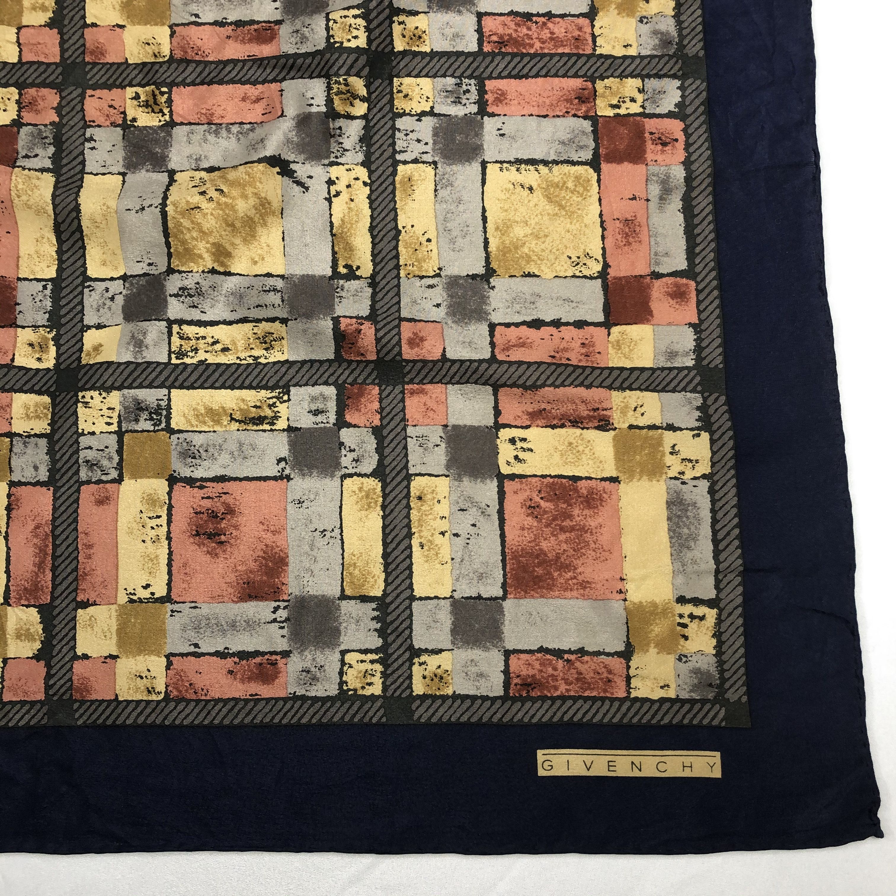 Vintage Vintage Givenchy Silk Scarf Size ONE SIZE - 4 Thumbnail