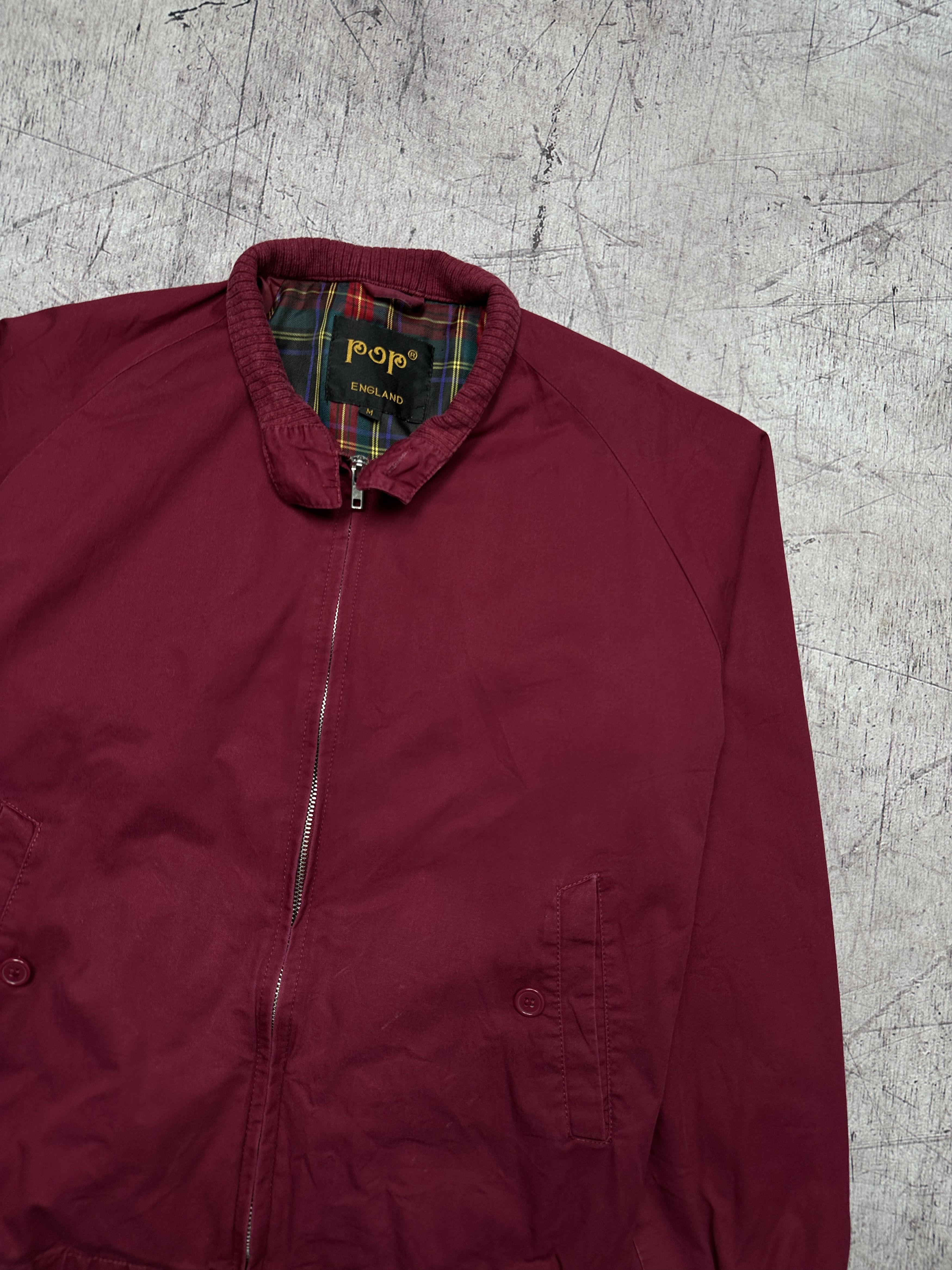 Vintage Pop England Vintage Mens Plaid Lined Collared Jacket Size US M / EU 48-50 / 2 - 2 Thumbnail
