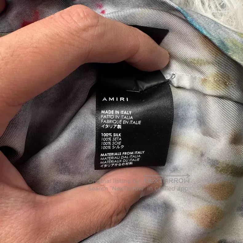 Amiri Amiri Short-sleeve tie-dye shirt Size US S / EU 44-46 / 1 - 6 Thumbnail