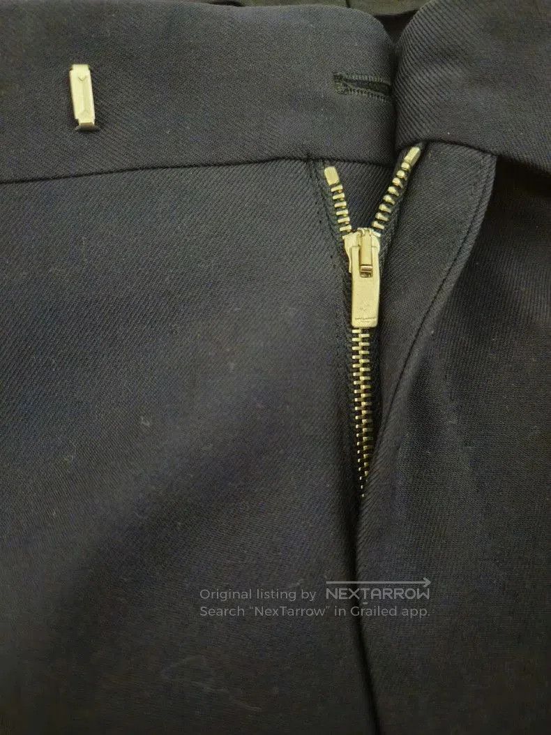 Hedi Slimane Saint Laurent Paris 2013FW Runway Zip Trousers. Size US 36 / EU 52 - 4 Thumbnail