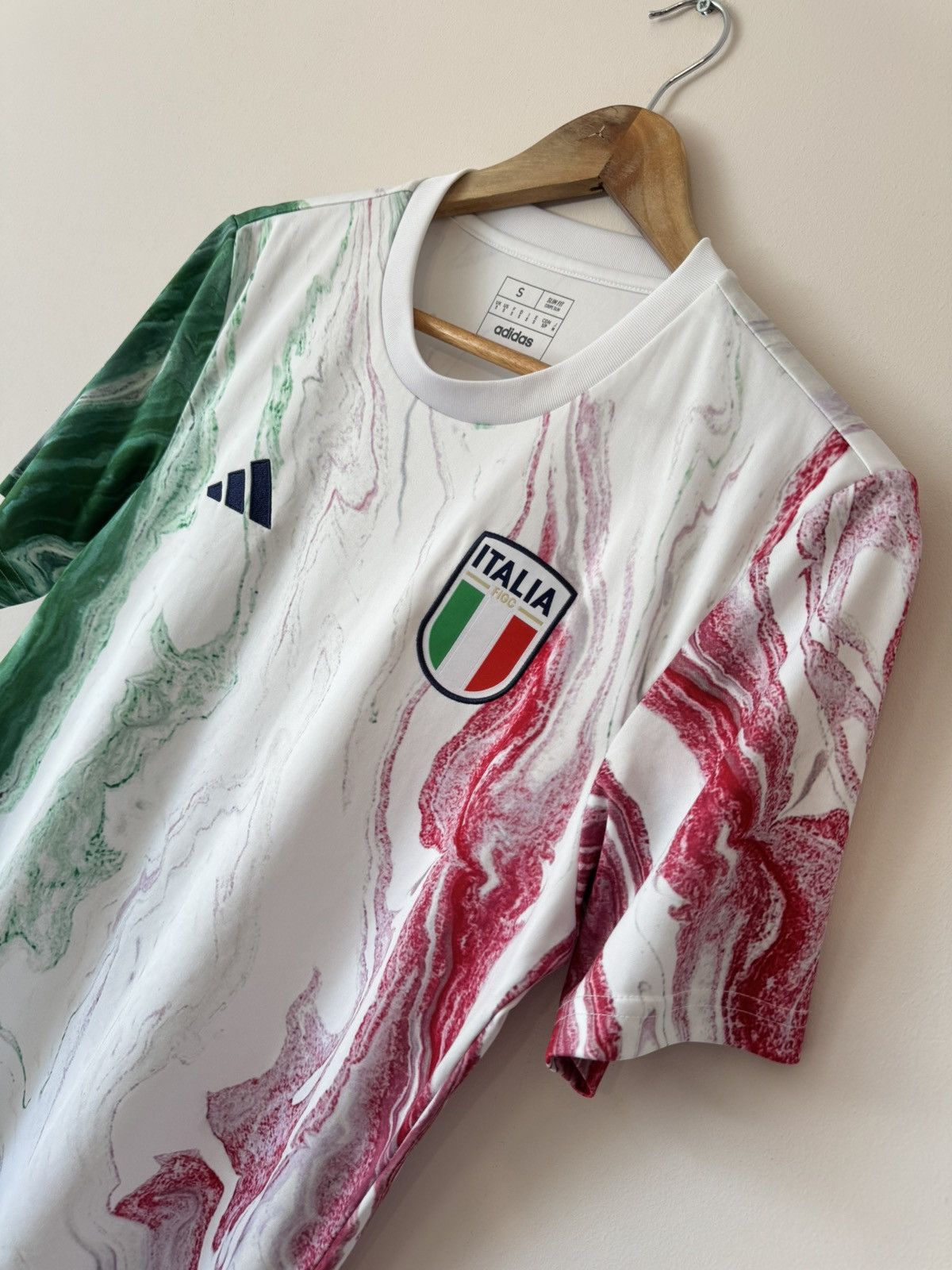 Adidas Italy 2022-2023 Soccer Training Jersey Football Shirt Kit Size US S / EU 44-46 / 1 - 5 Thumbnail