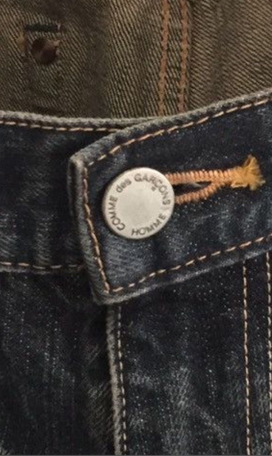 Comme des Garcons ARCHIVE🔥Comme des Garçons Homme Sample Denim Size US 31 - 6 Thumbnail