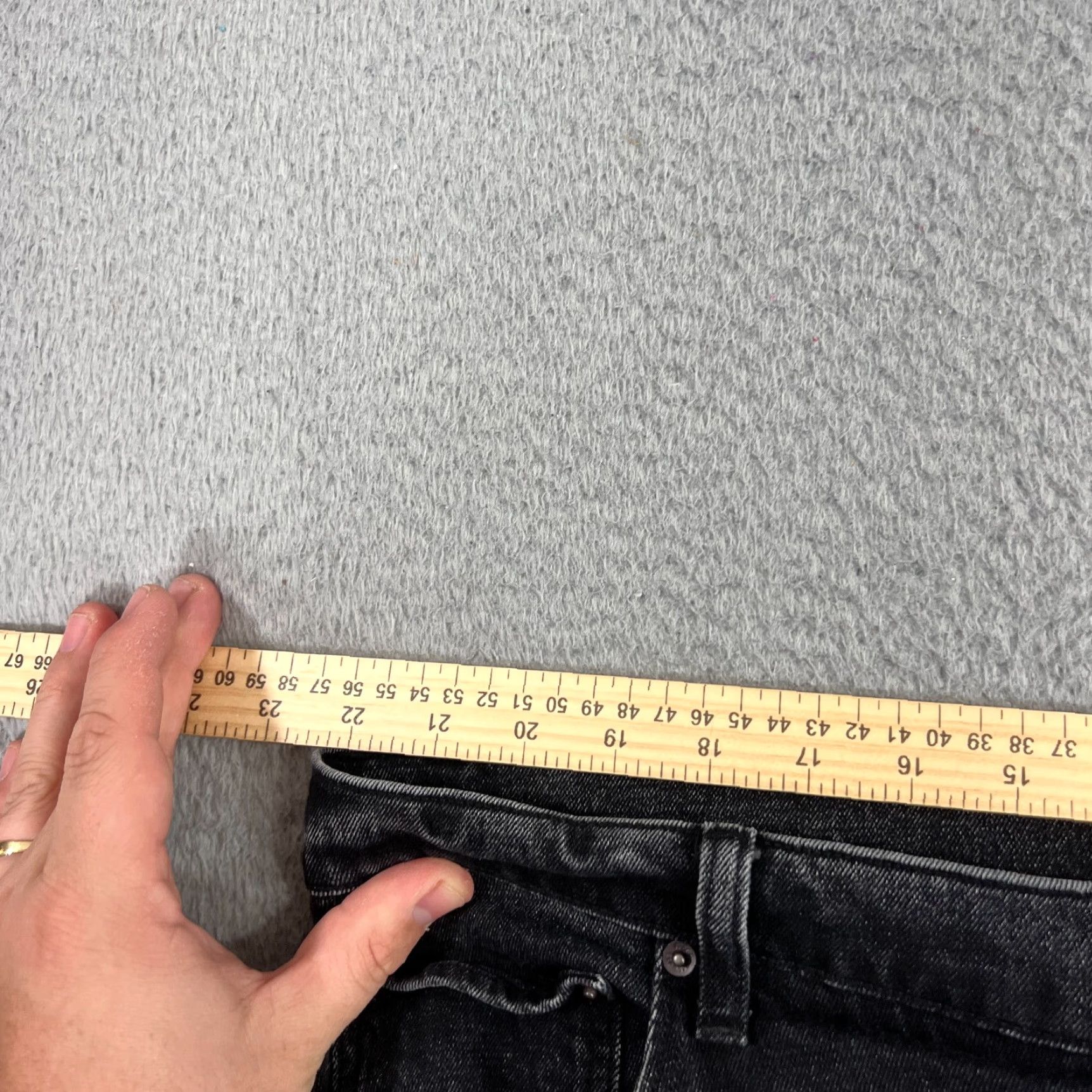 Abercrombie & Fitch VINTAGE Abercrombie & Fitch Curve Love ‘90s Straight Jeans Plus Size 22 Black Womens Size 40" / US 18 - 5 Thumbnail