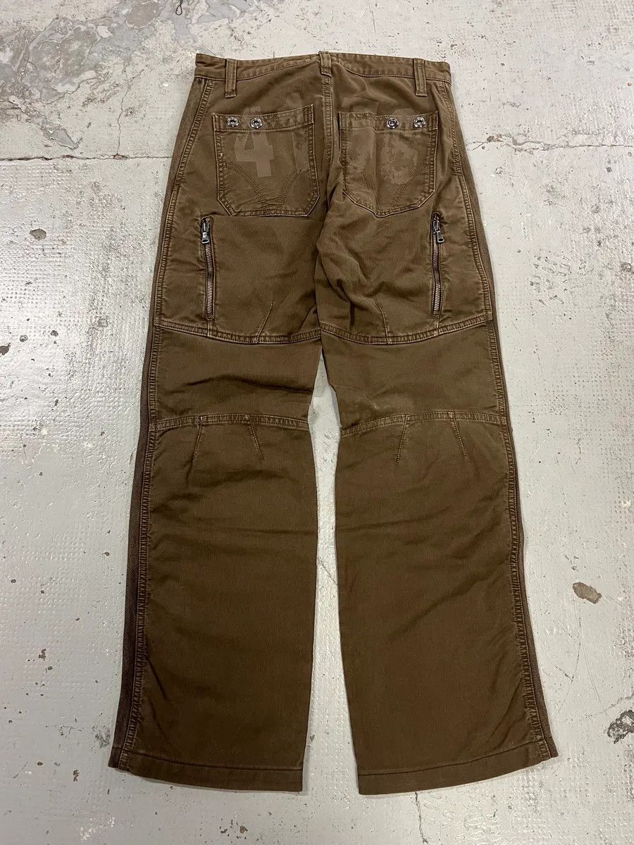 Dolce & Gabbana AW2004 Dolce & Gabbana Double Pocket Military Brown Pants Size US 30 / EU 46 - 8 Thumbnail