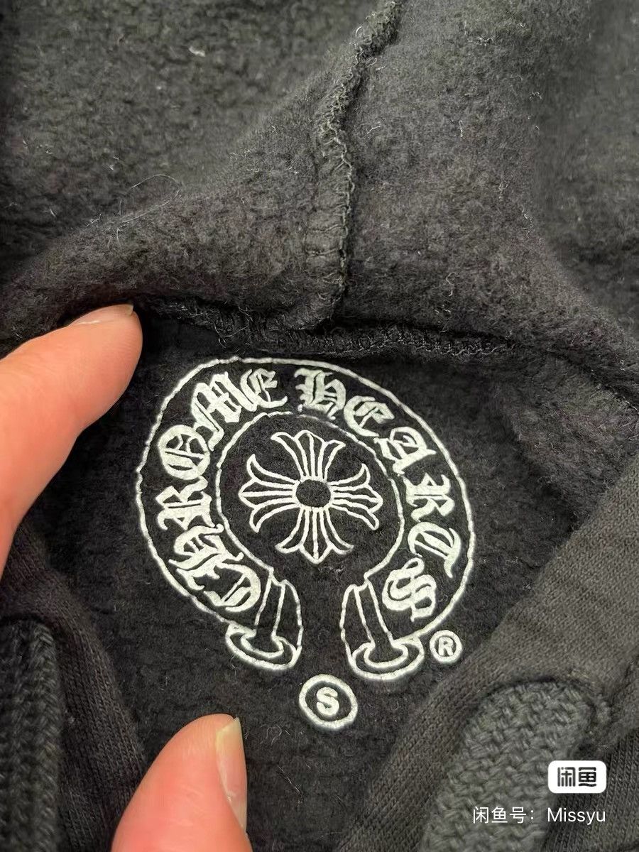 Chrome Hearts CHROME HEARTS Size S Red horseshoe logo zipper coat black Size US S / EU 44-46 / 1 - 4 Thumbnail