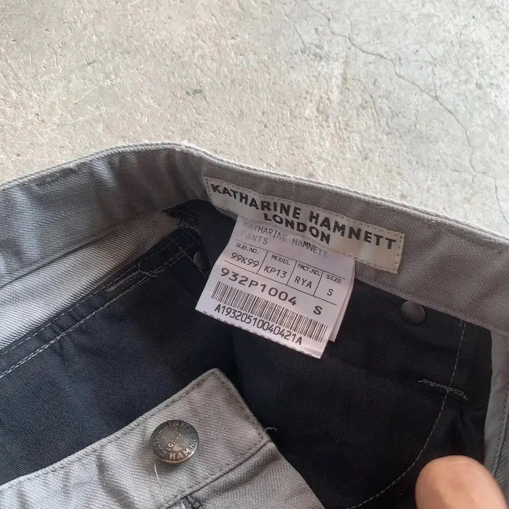 Katharine Hamnett London DISTRESSED 🔥 Katharine Hamnett London Trousers Pants W28 Size US 28 / EU 44 - 8 Thumbnail