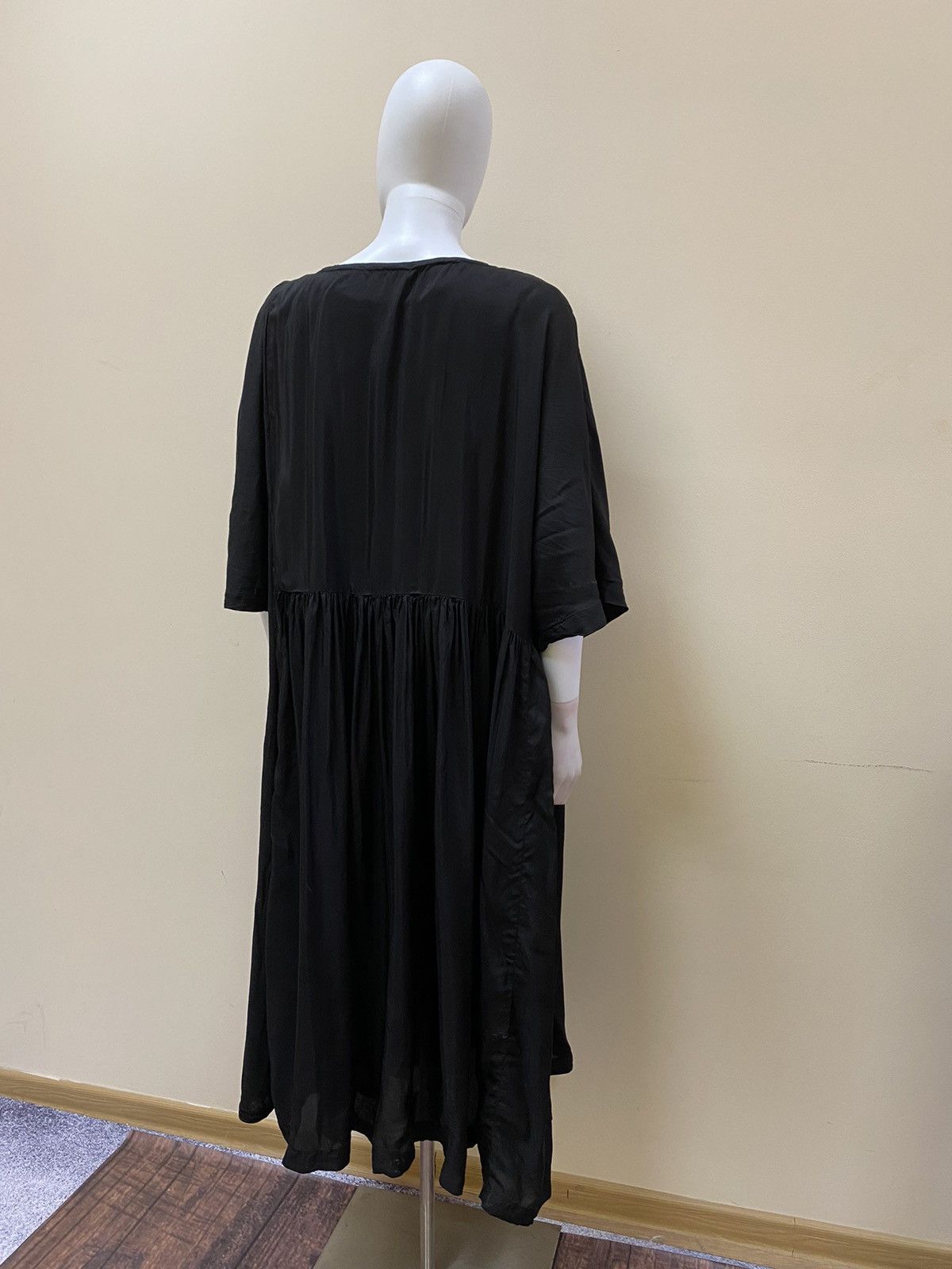 Rundholz Rundholz Asymmetric Papercotton Jersey Dress With Cut Size L Size L / US 10 / IT 46 - 8 Thumbnail