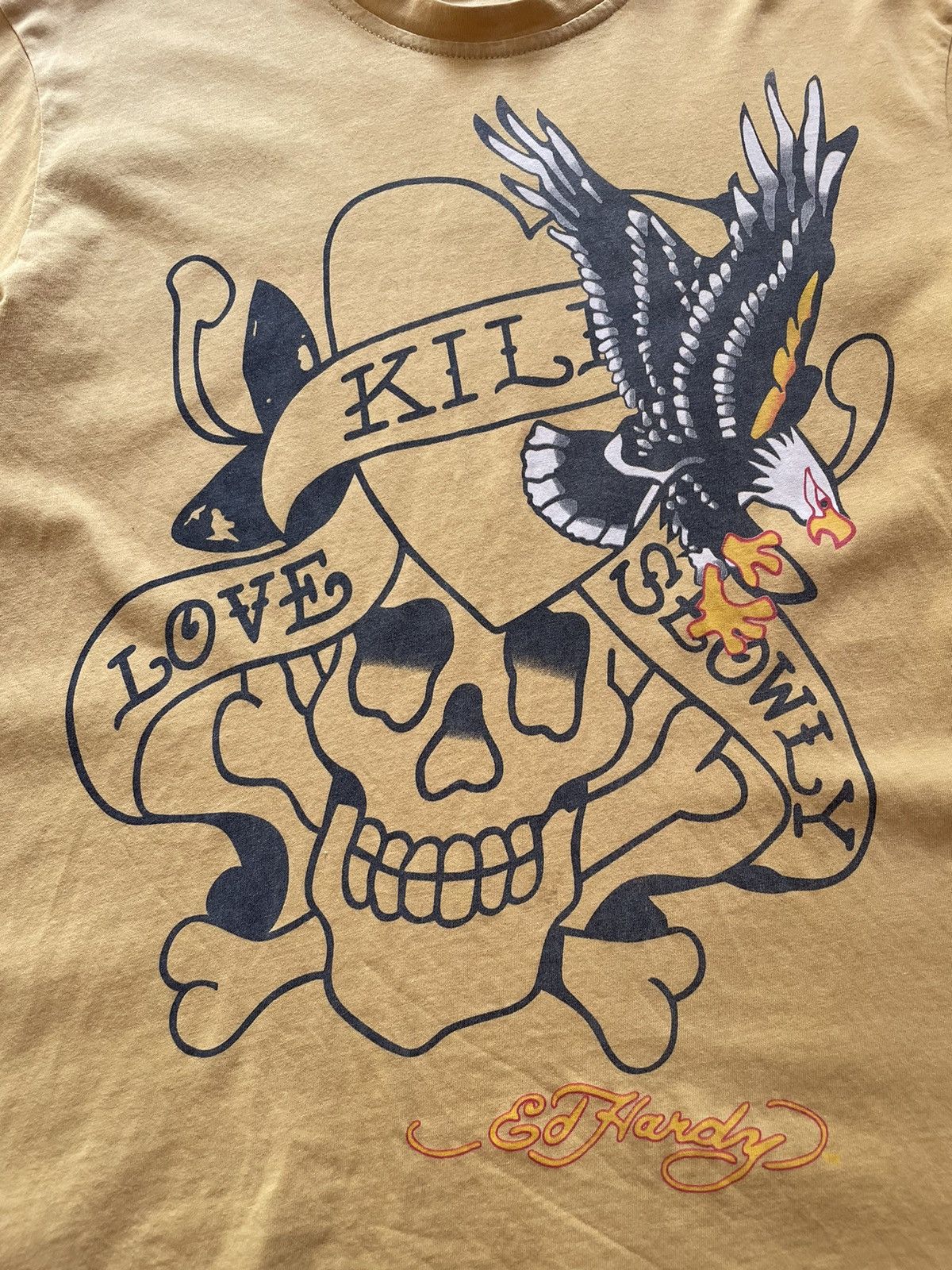 Christian Audigier Vintage Ed Hardy T-Shirt Size US L / EU 52-54 / 3 - 4 Thumbnail