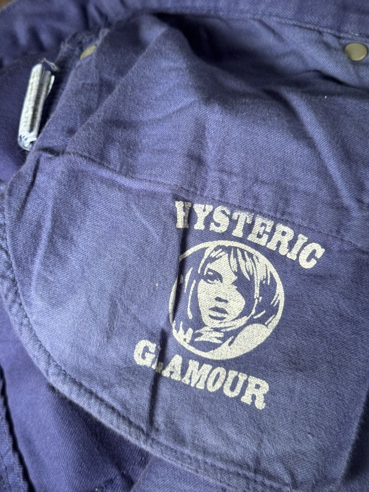 Hysteric Glamour VINTAGE HYSTERIC GLAMOUR SEARCH AND DESTROY RARE Size US 31 - 14 Thumbnail