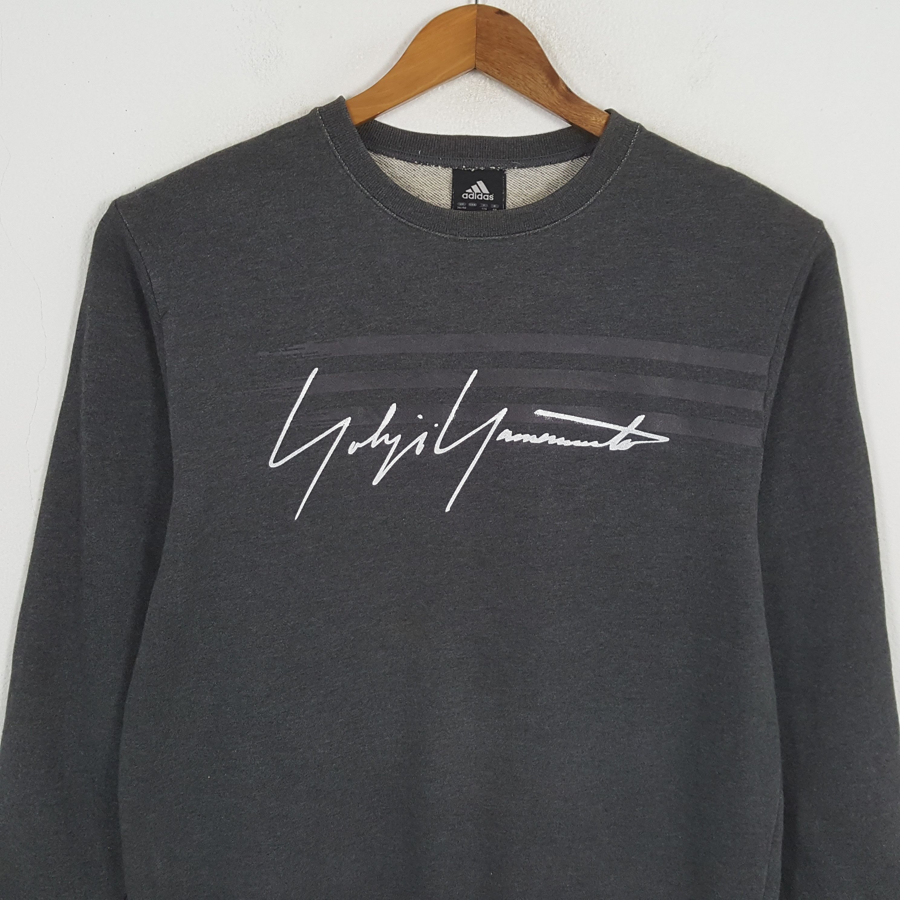 Japanese Brand × Vintage × Yohji Yamamoto Vintage ADIDAS x YOHJI YAMAMOTO Japanese Custom Sweatshirt Size US M / EU 48-50 / 2 - 2 Thumbnail