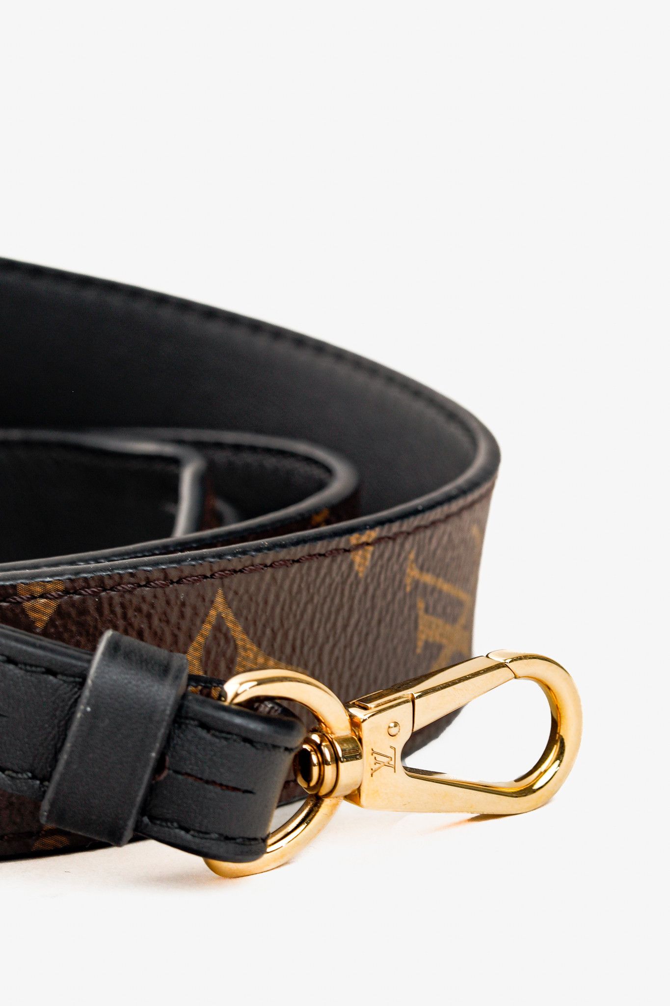 Louis Vuitton Louis Vuitton Bandouliere Reversible Monogram/Leather Strap Size ONE SIZE - 3 Thumbnail