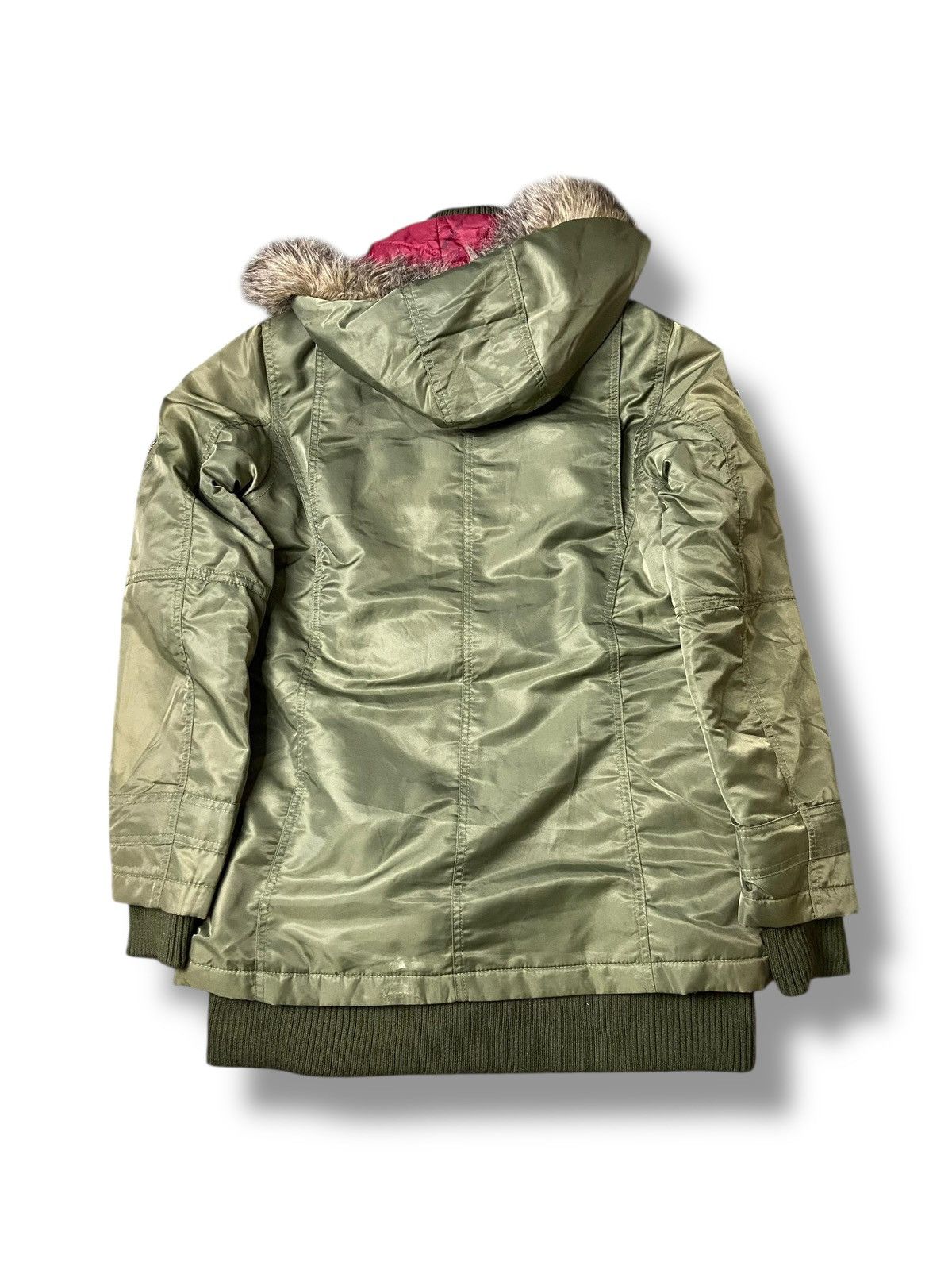 Japanese Brand × Seditionaries × Vintage Vintage Rosso Style Lab Fur Hooded Jacket (117) Size US M / EU 48-50 / 2 - 9 Thumbnail