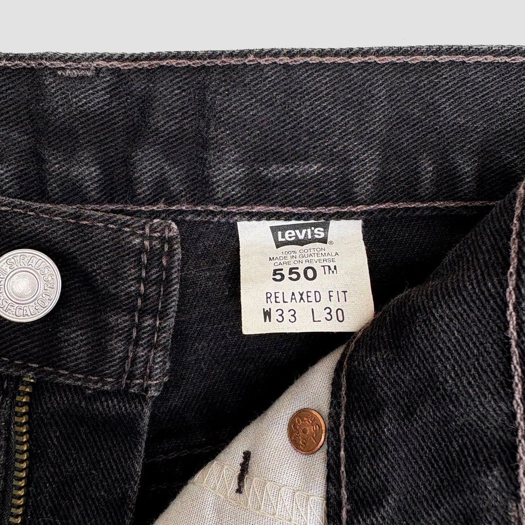 Levi's Levi’s 550 1990 90s Vintage W33 L27 Relaxed Denim Jeans Size US 33 - 5 Thumbnail