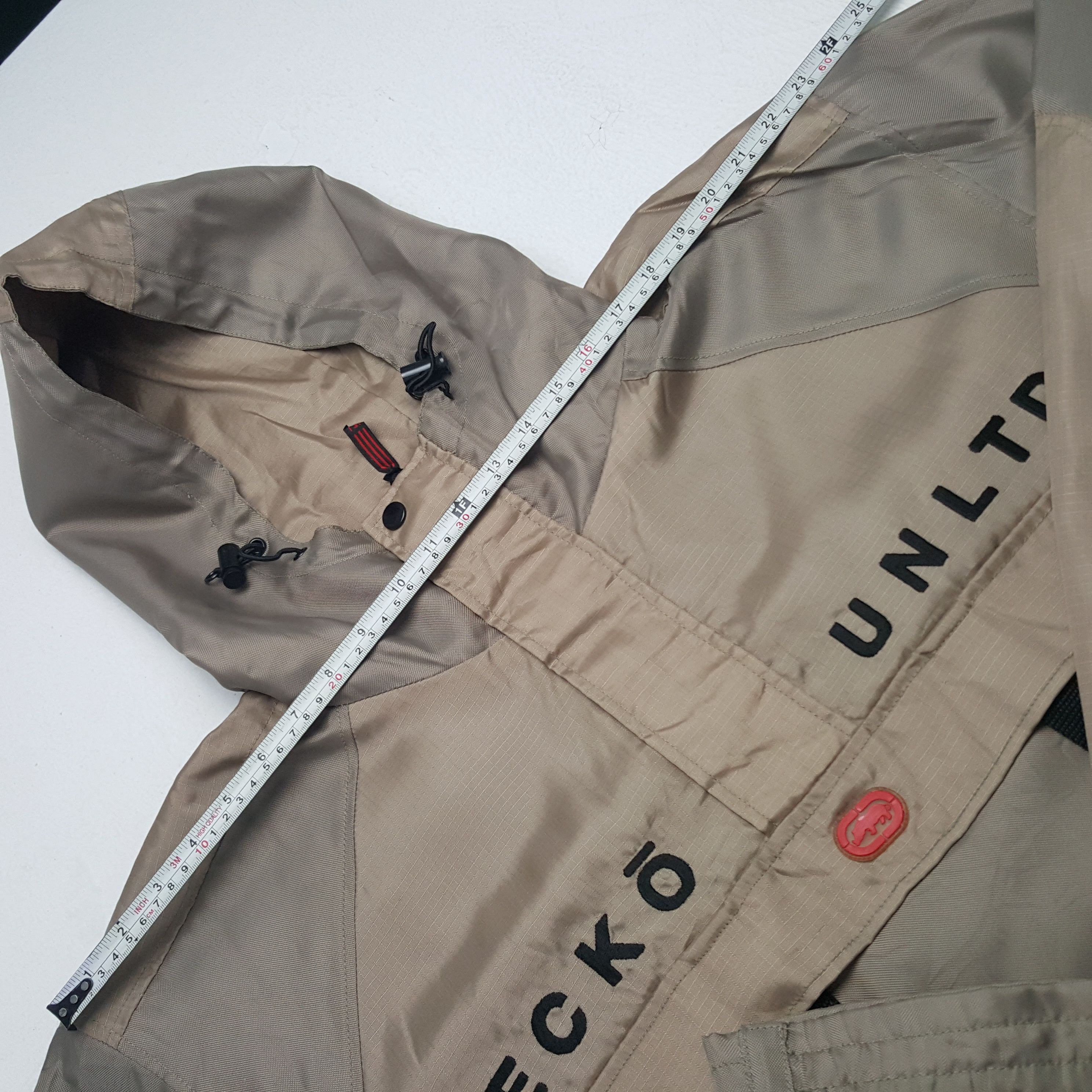 Ecko Unltd. × Vintage Vintage Ecko Unltd. Gorpcore Windbreaker Jacket Hoodie Size US XXL / EU 58 / 5 - 11 Thumbnail