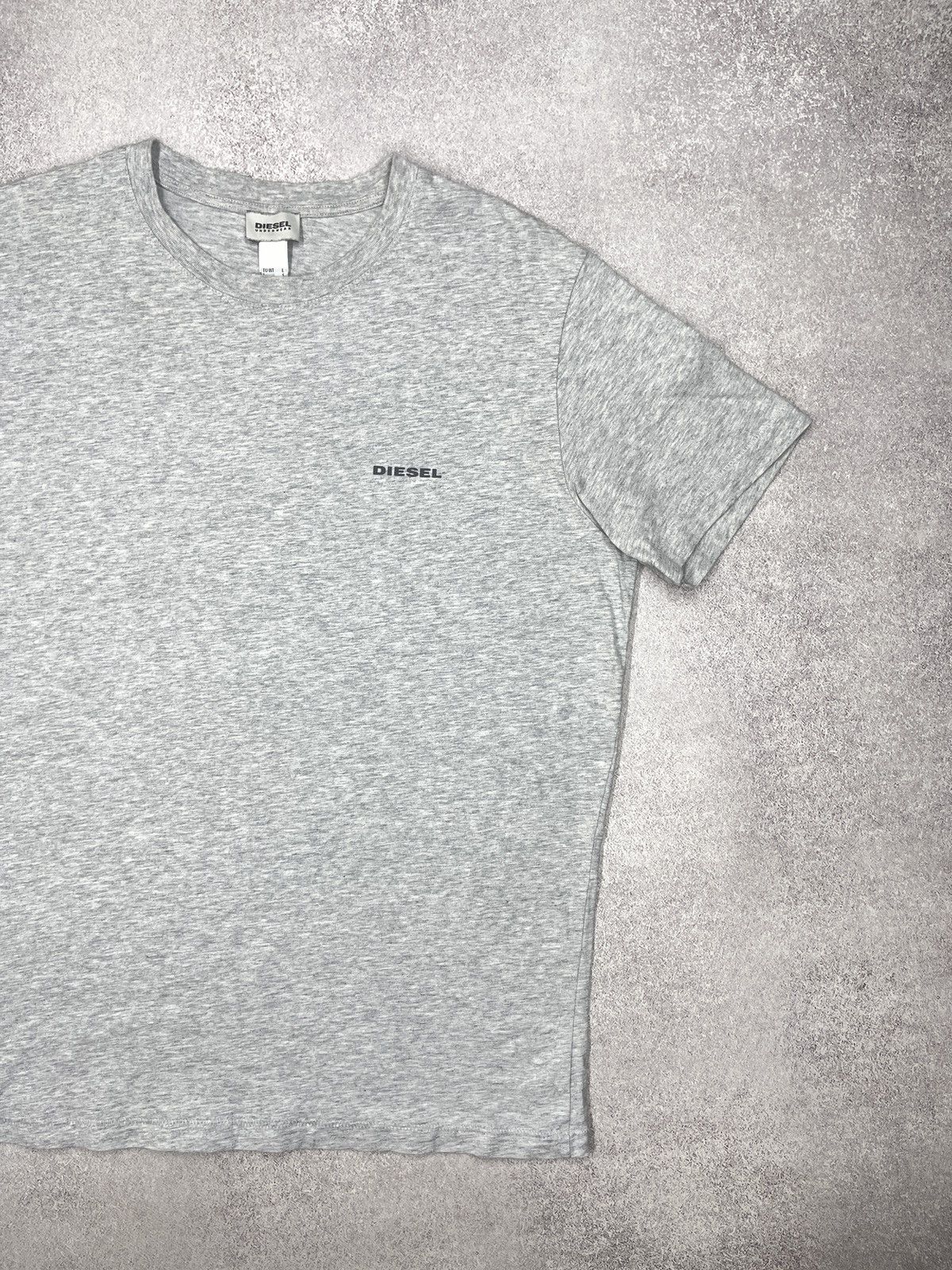 Diesel × Diesel Black Gold Mens Diesel Basic T Shirt Grey Size L Size US L / EU 52-54 / 3 - 3 Thumbnail